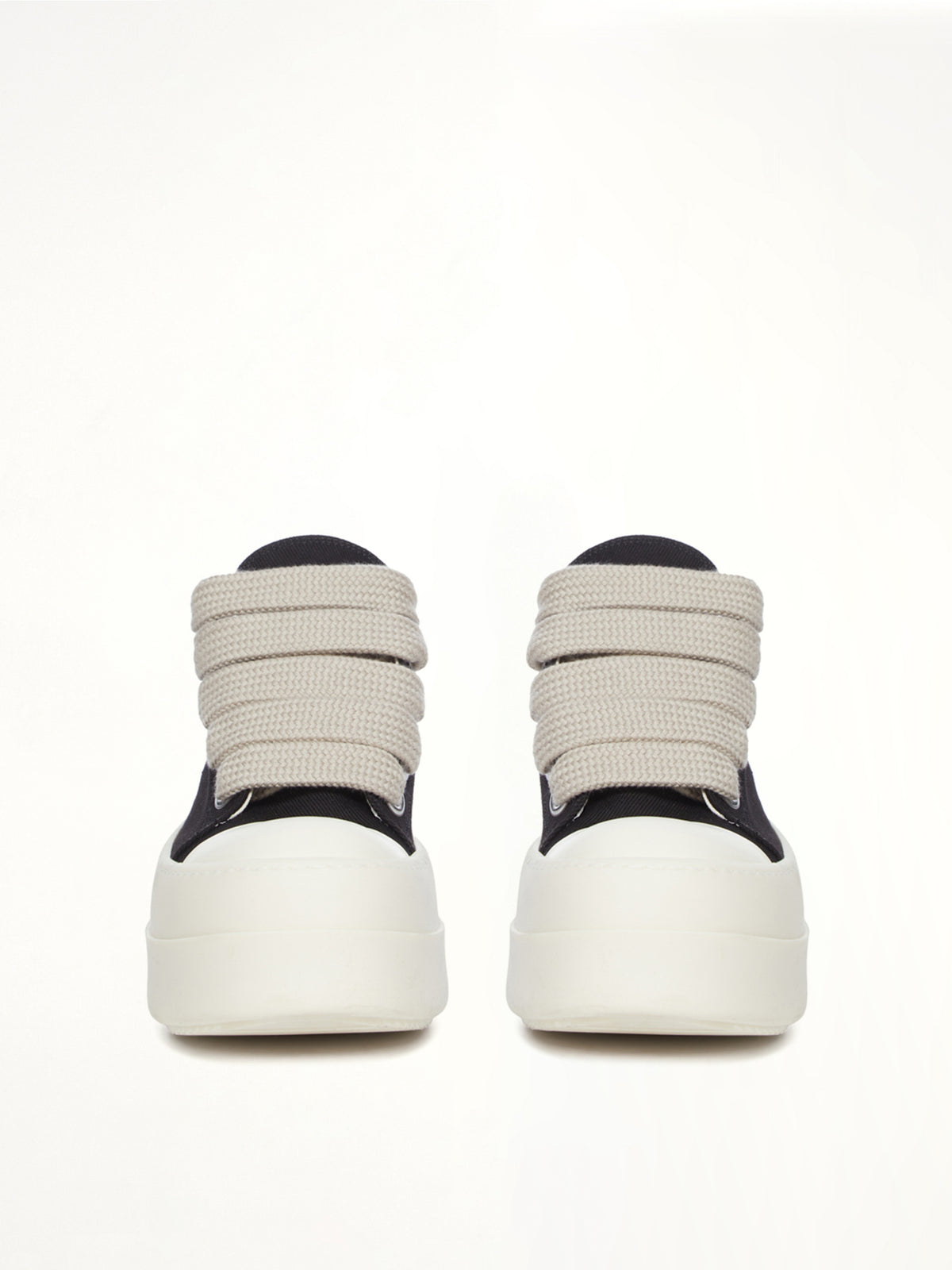Mega Bumper Jumbolace Low Sneaks in Black/Milk