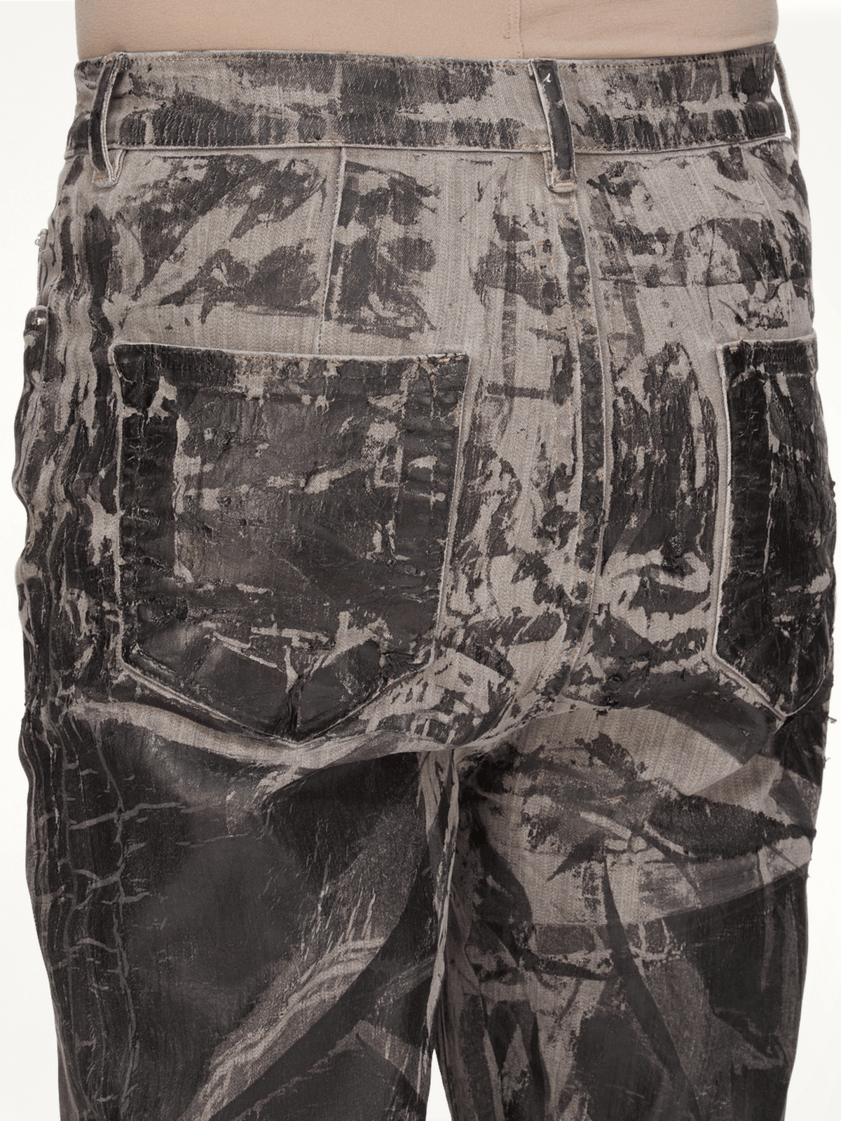 Bolan Bootcut Washed Foil in Black