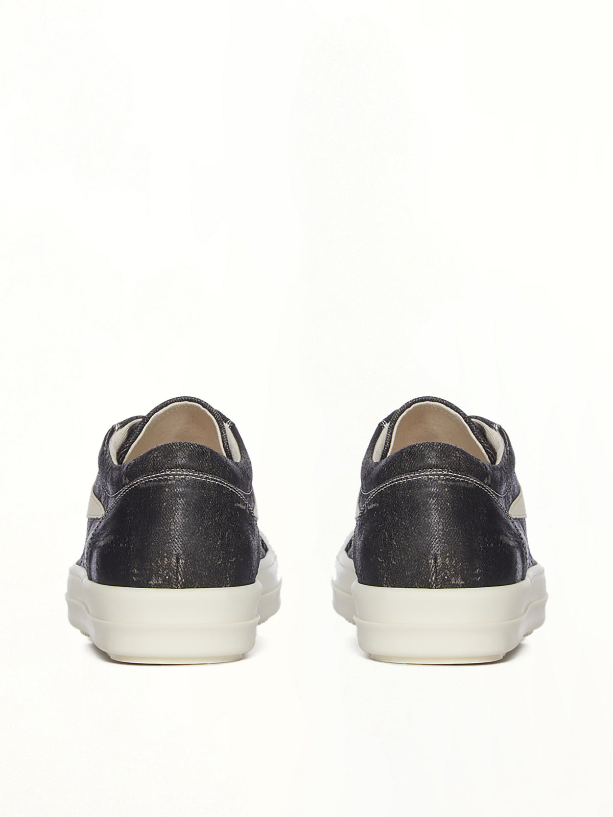 Vintage Sneaks in Black Washed | RICK OWENS DRKSHDW