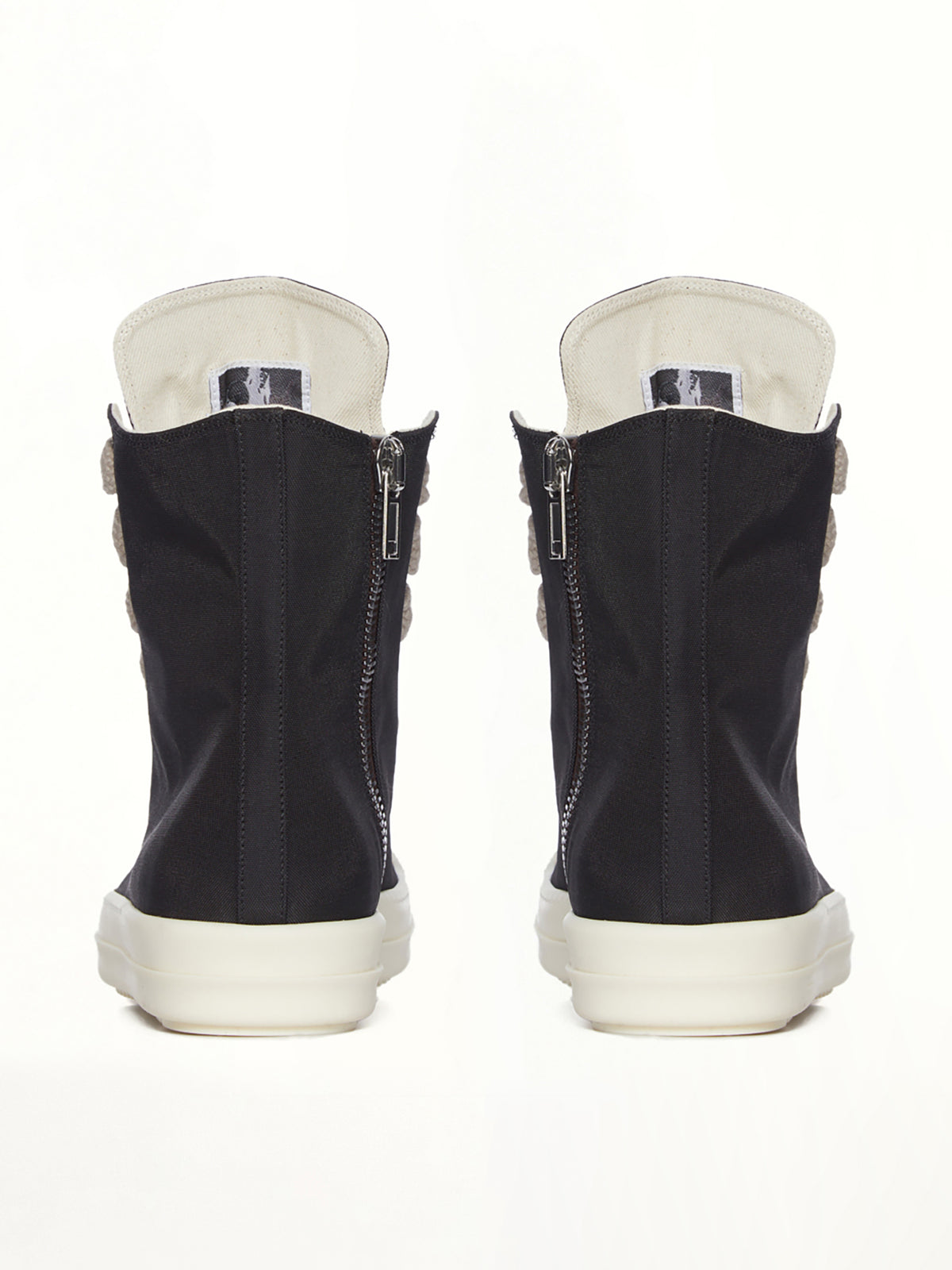 Jumbolace Sneaks in Black/Milk/Milk | RICK OWENS DRKSHDW