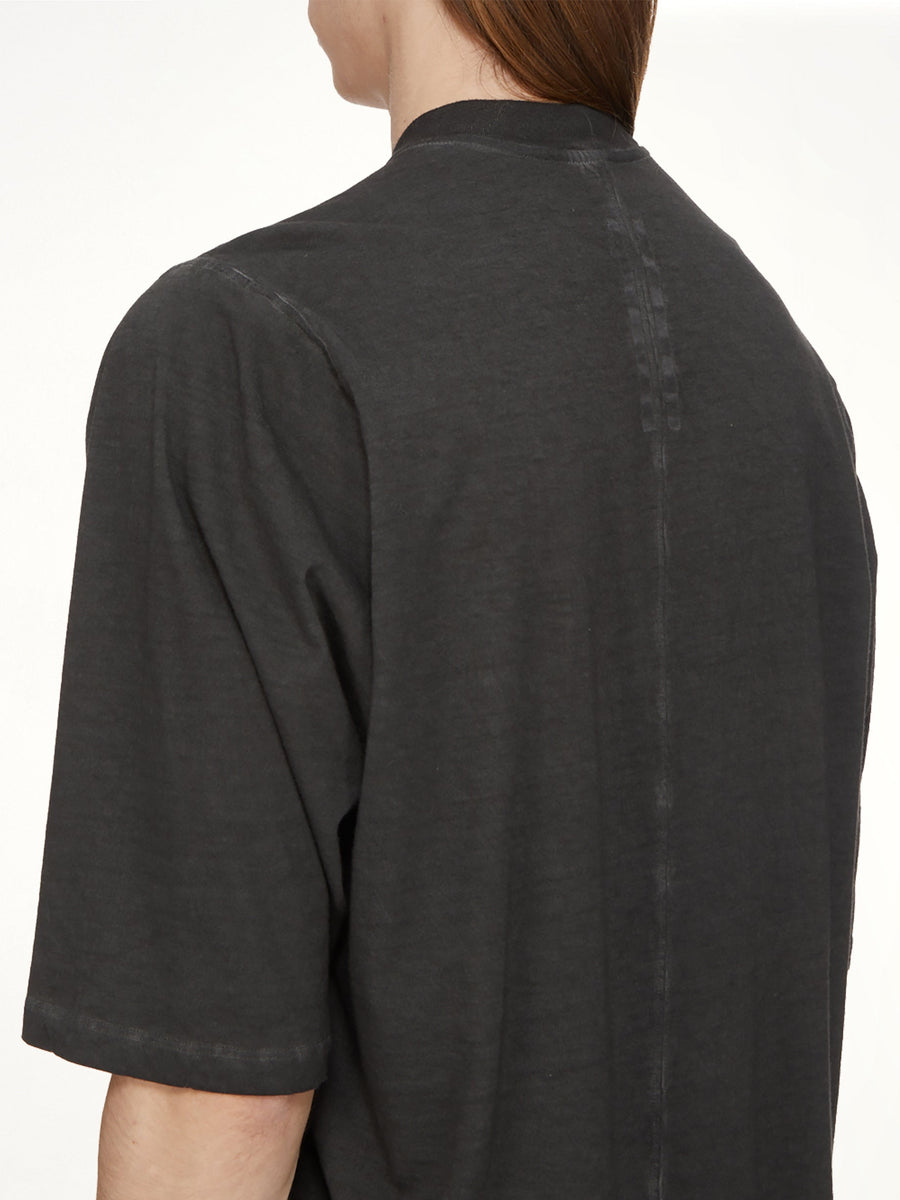 Pentagram Jumbo SS T-Shirt in Faded Black/Silver