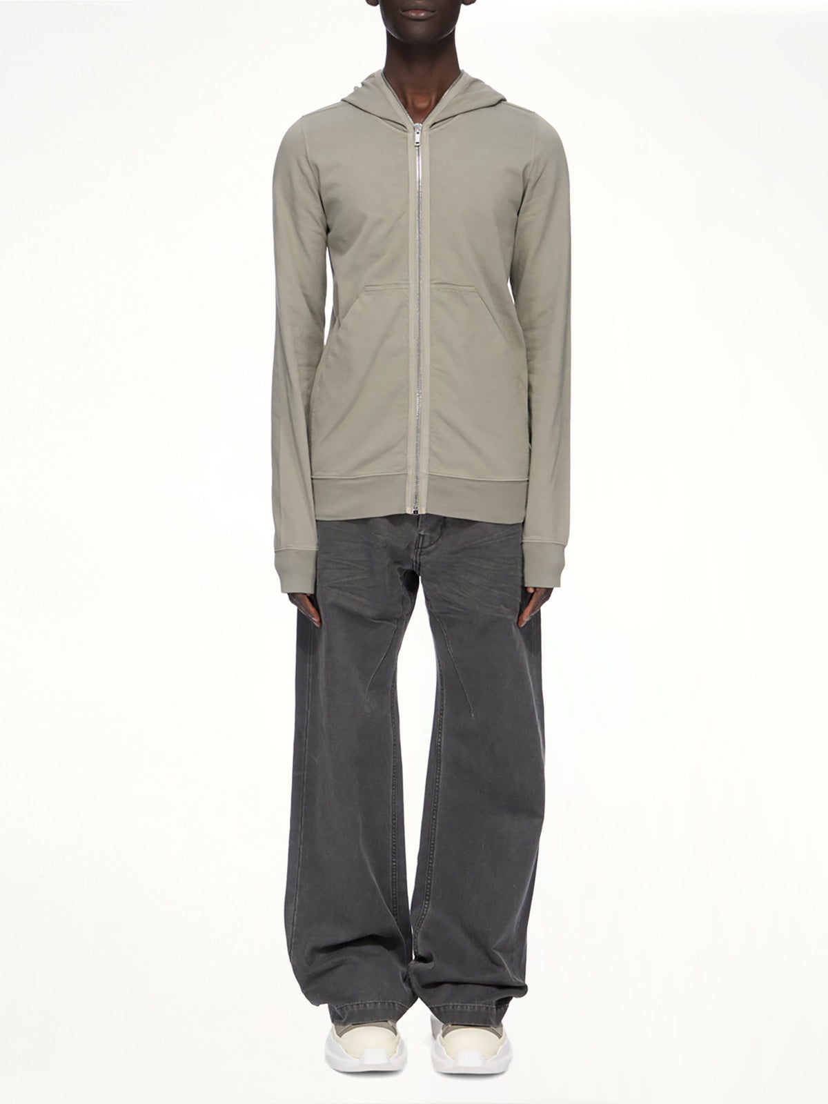 Cotton Canvas Geth Jeans in Gravel