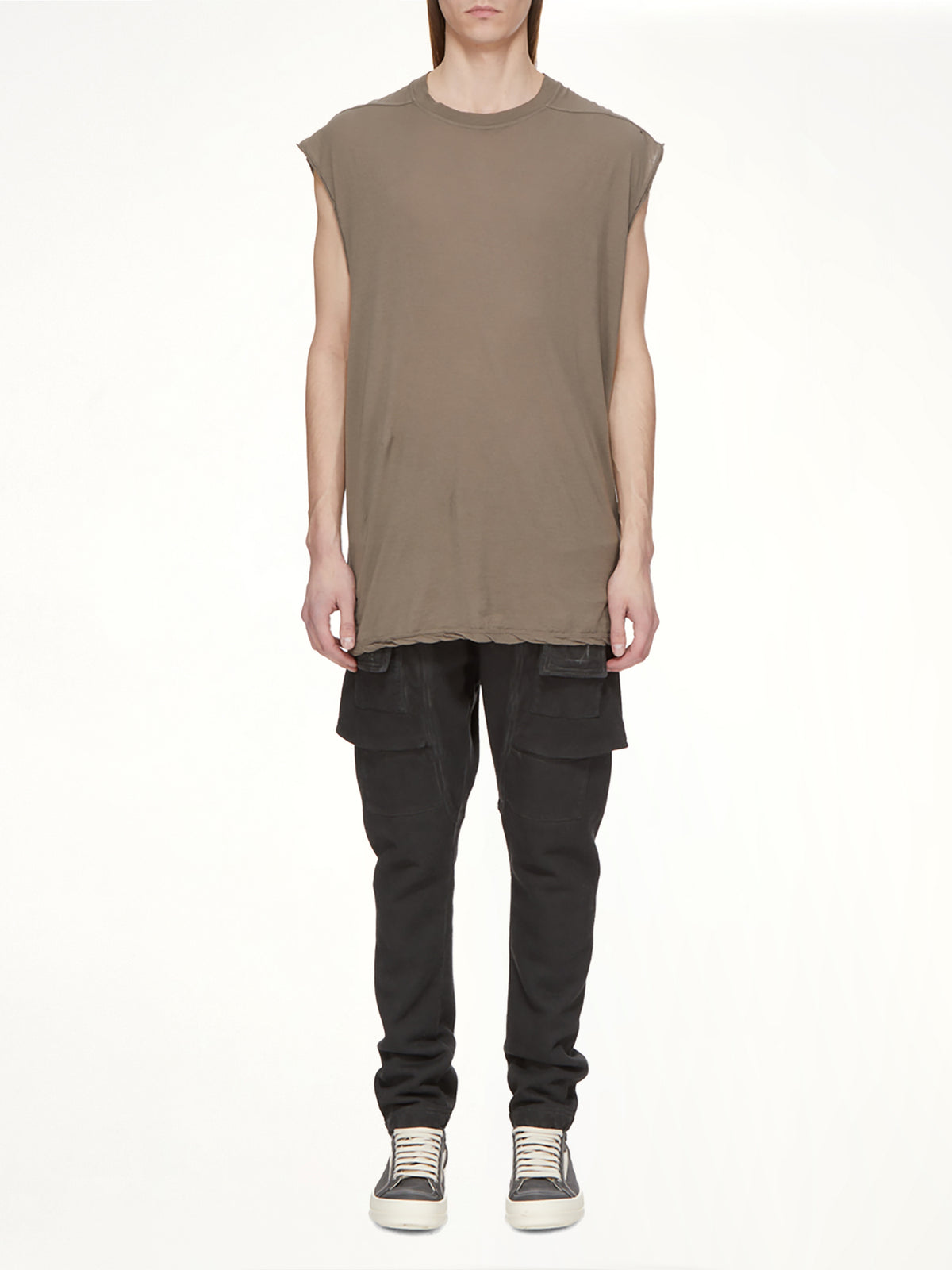 Creatch Cargo Drawstring in Faded Black