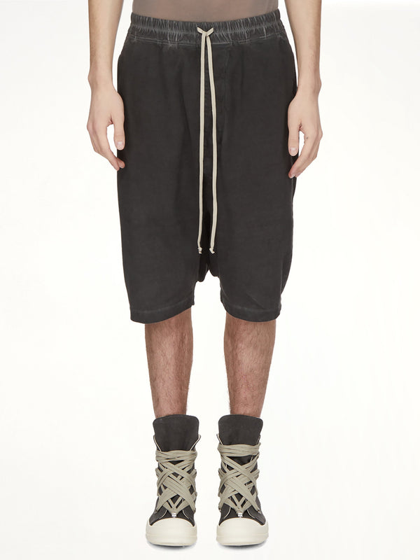 Drawstring Pods in Faded Black