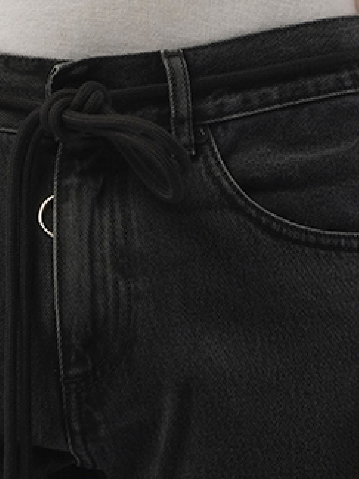 Hv Denim Pant in Black