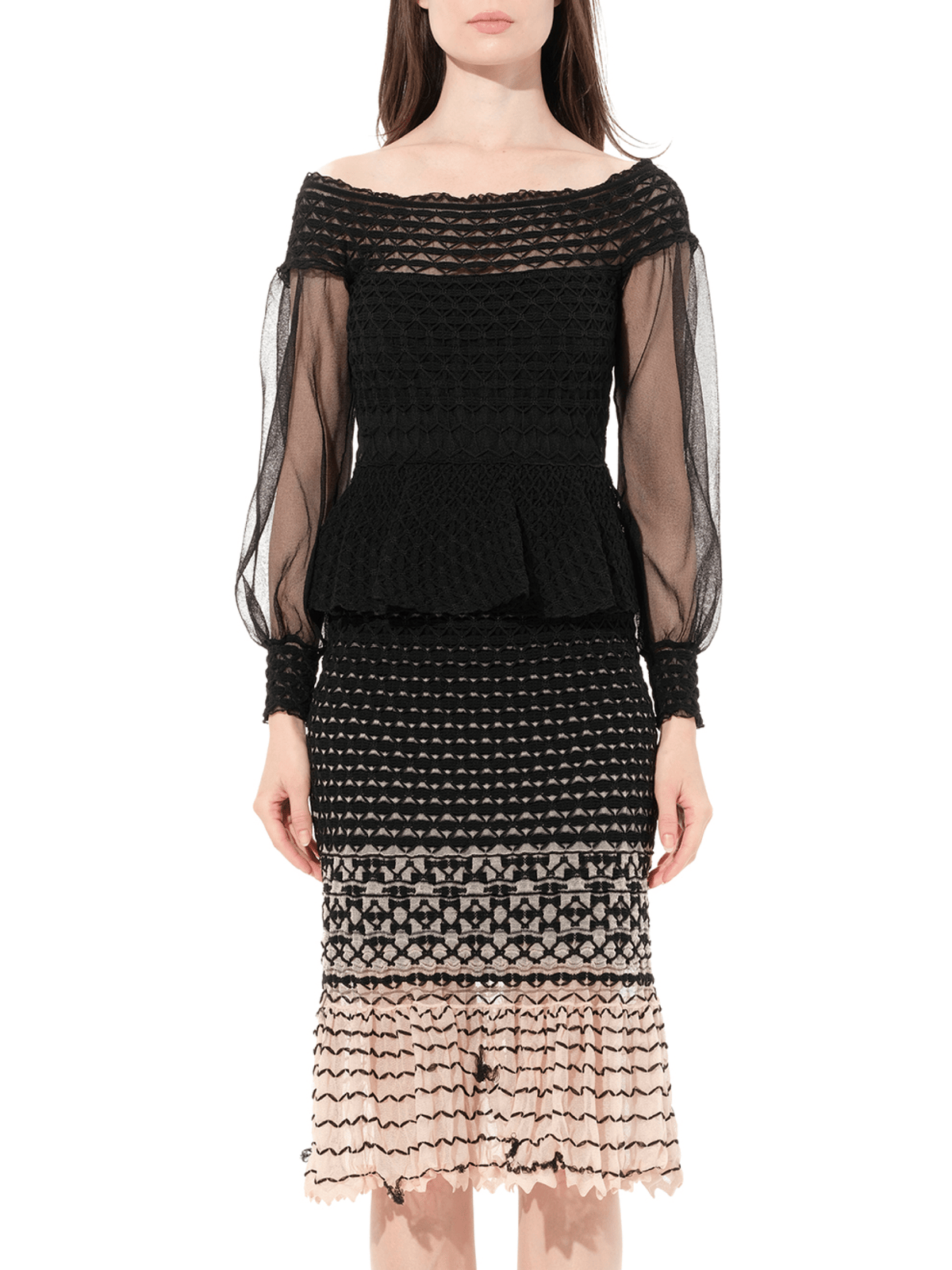 Criss Cross Dress in Black