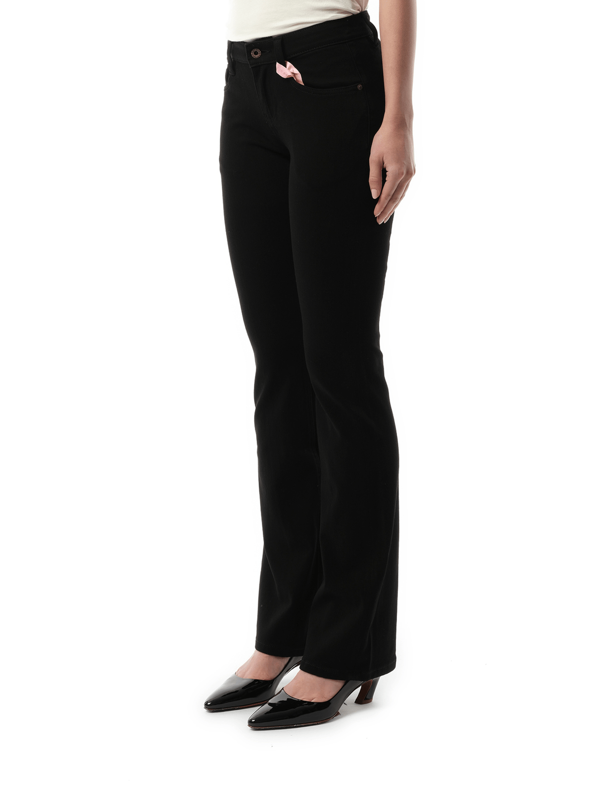 999 Skinny Stretch Jeans in Black