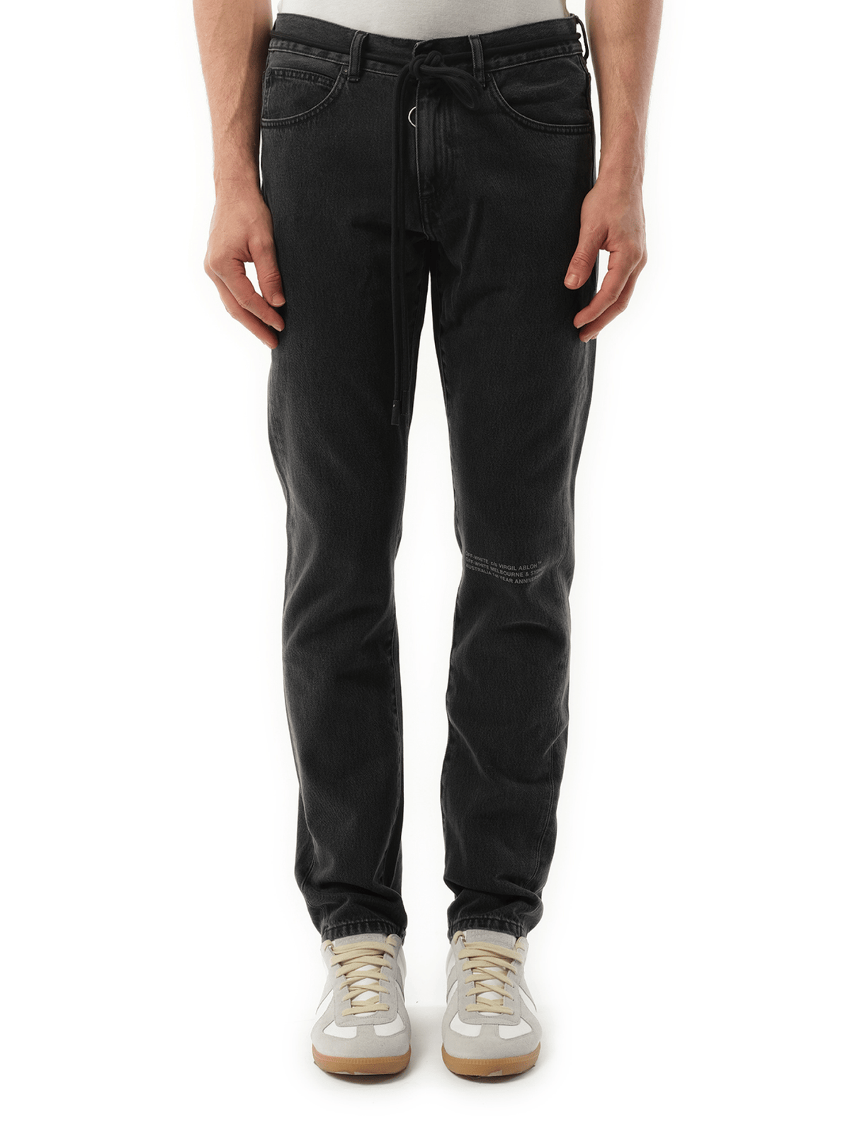 Hv Denim Pant in Black