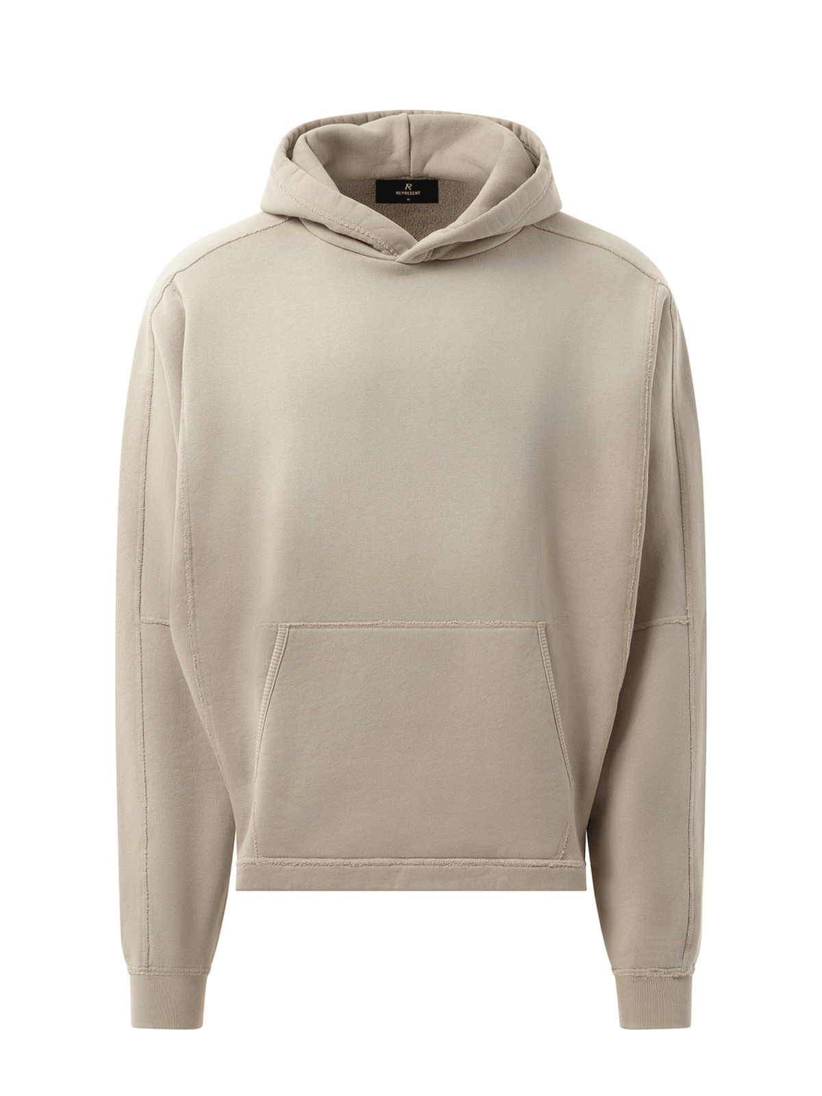 Step Hem Hoodie in Oat