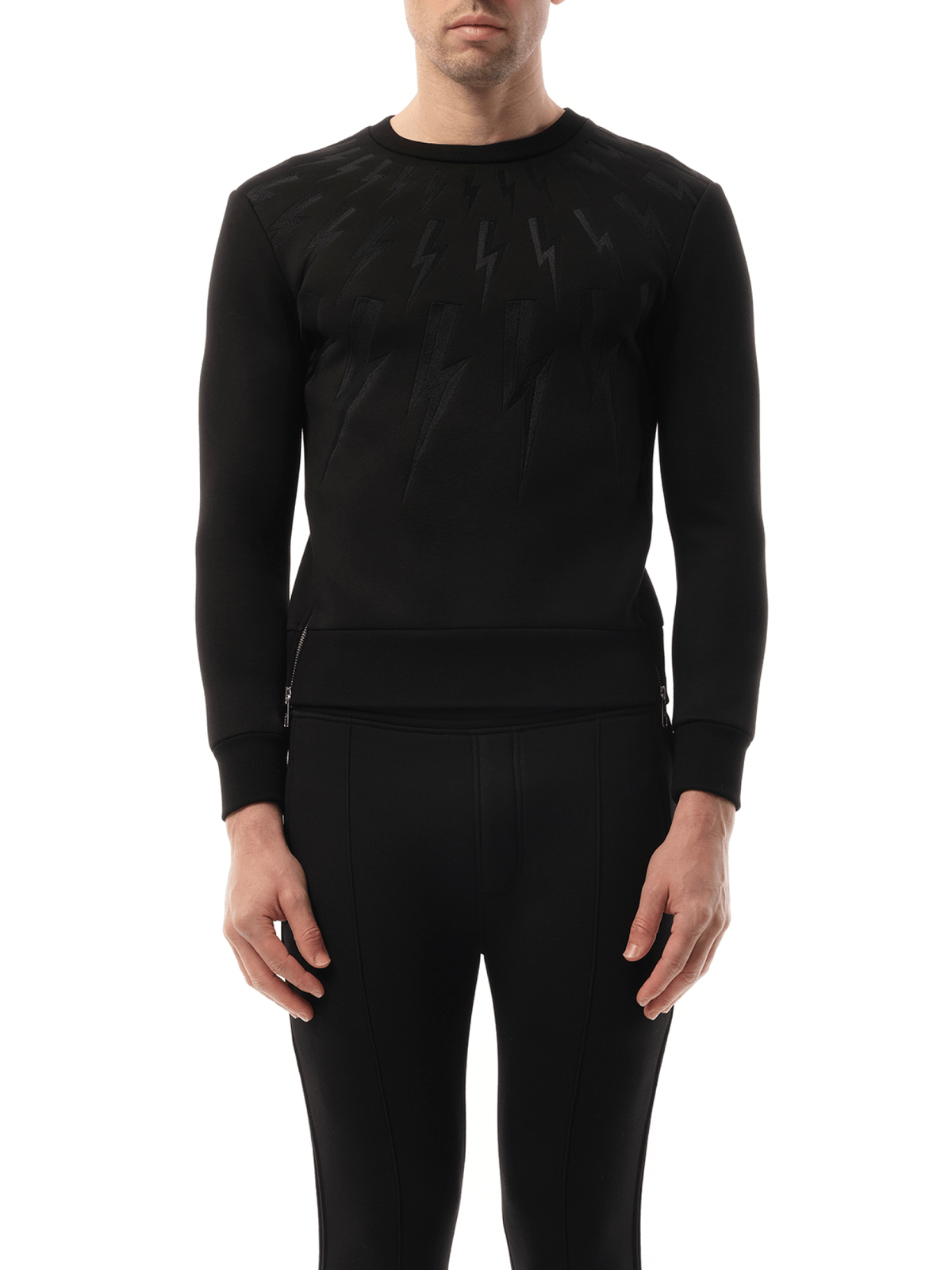 Sweatshirt in Black