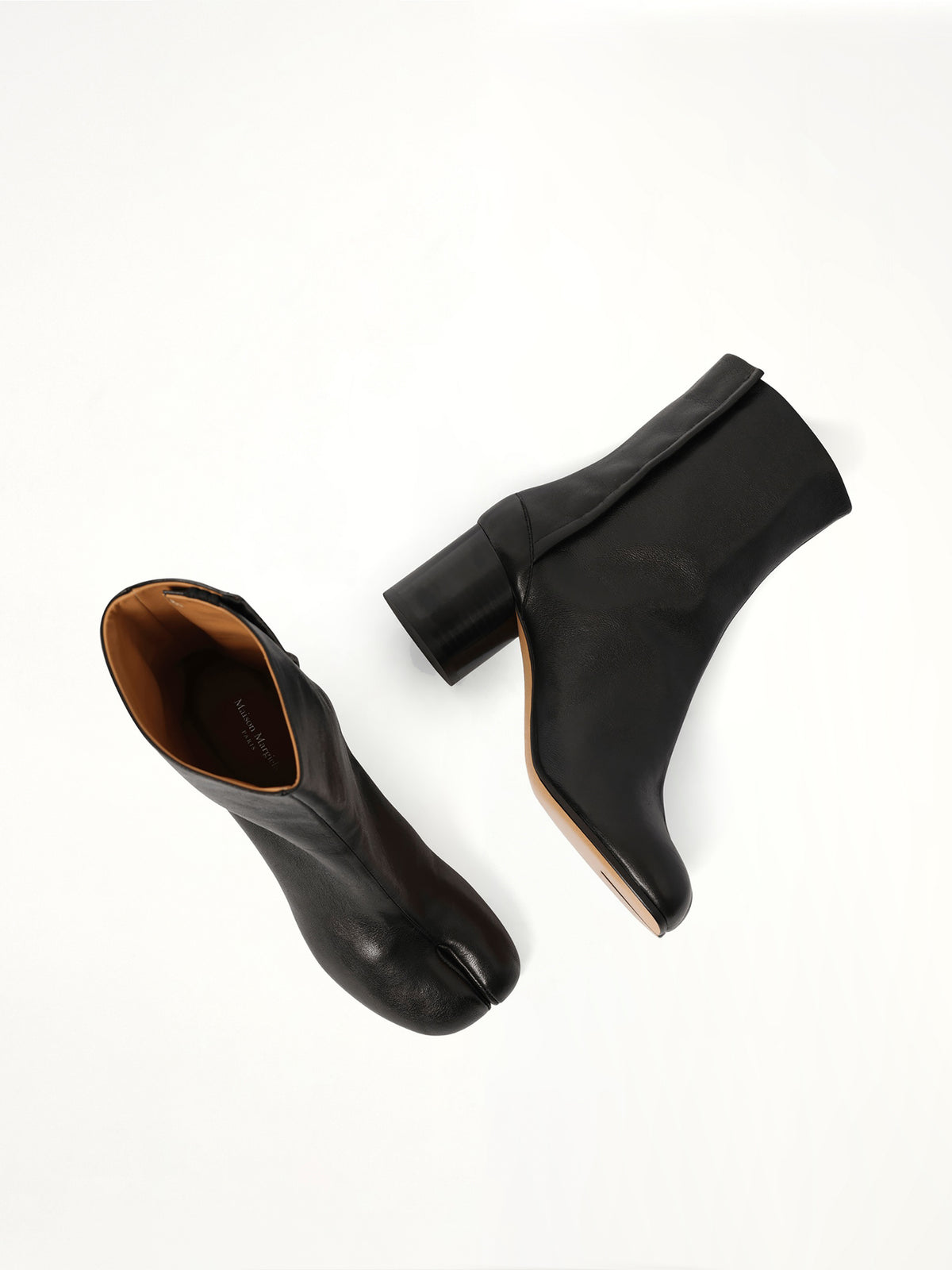 Tabi Ankle Boots 6cm in Black