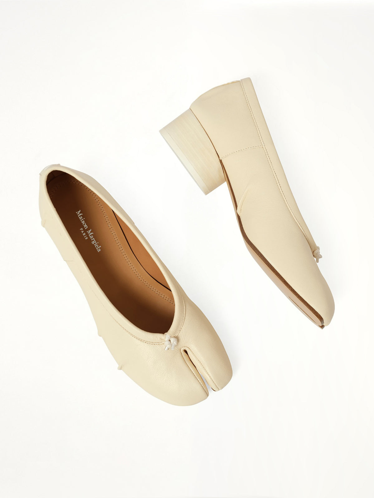 Tabi Ballerina 3cm in White