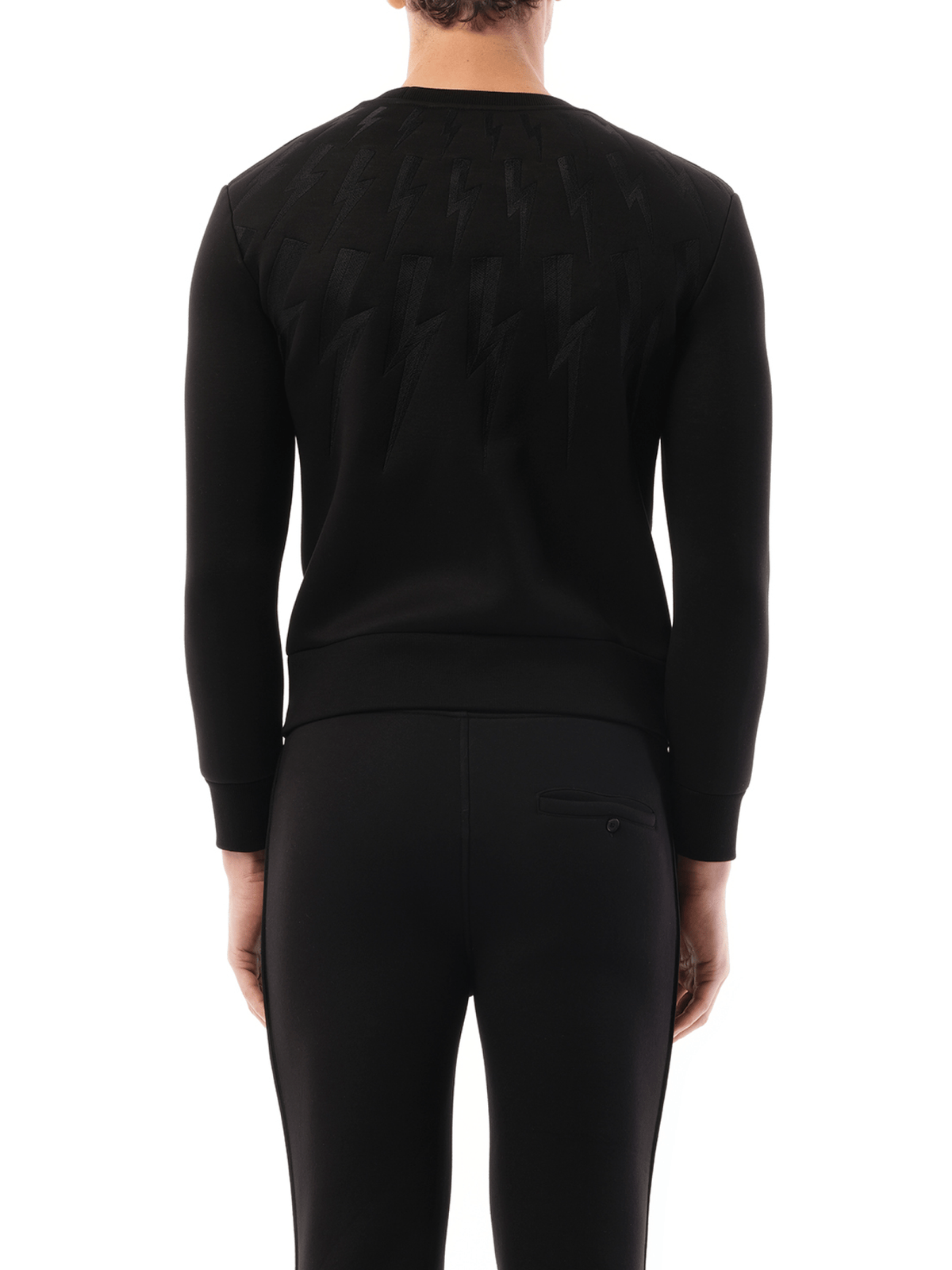Sweatshirt in Black