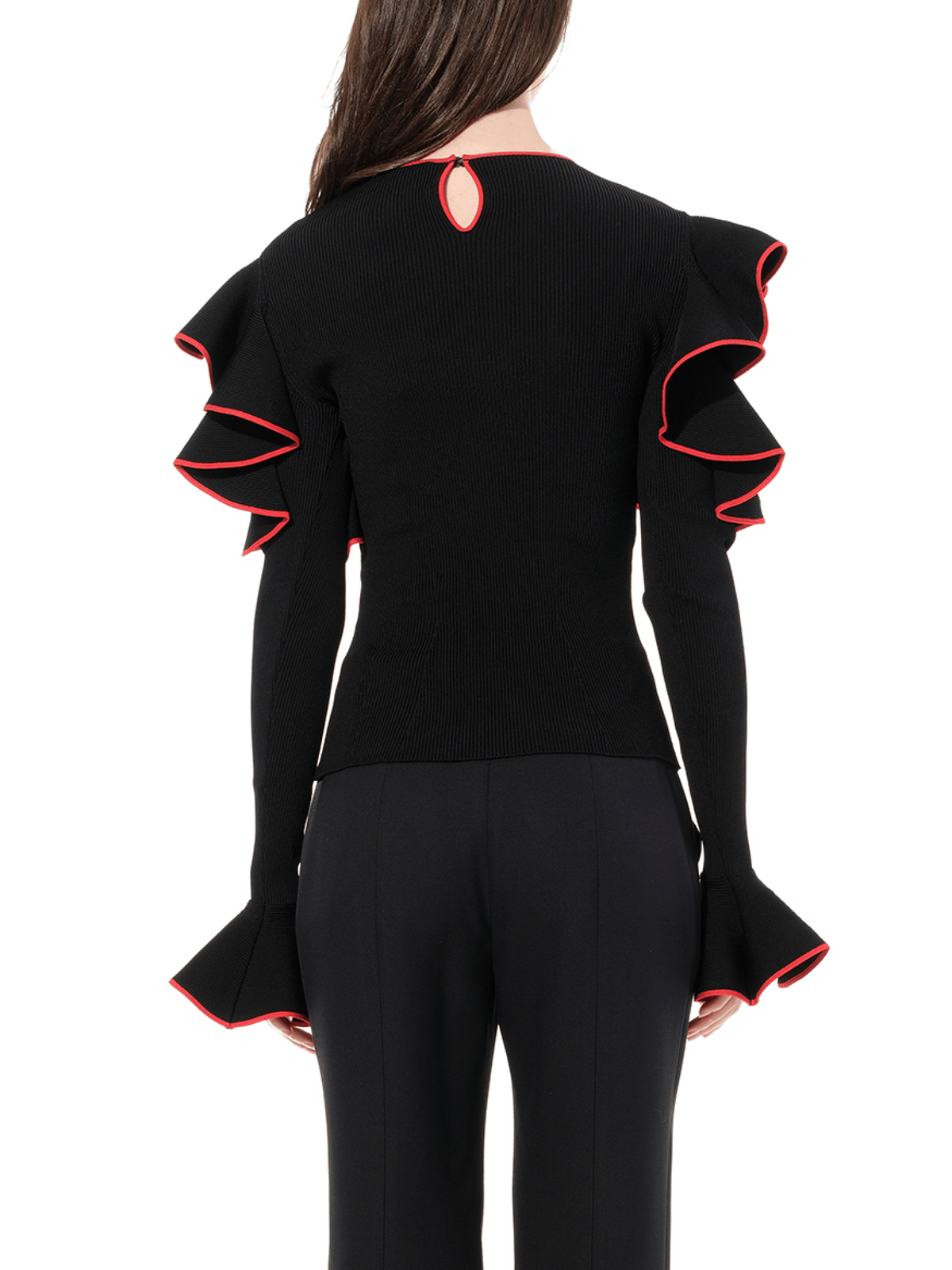 Longsleeve Knitwear in Black