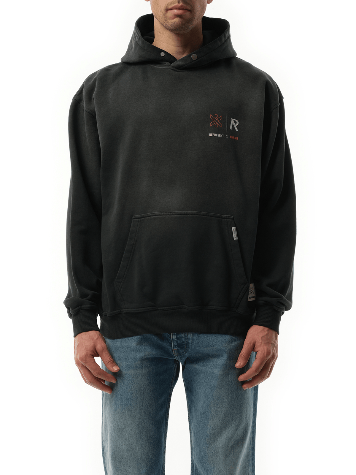 Represent x Marais Logo Lock Up Hoodie