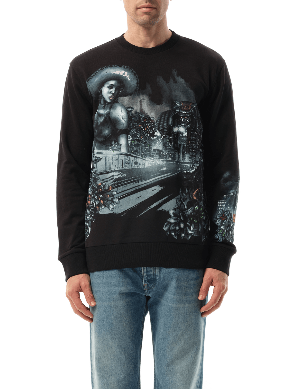 Lonely Sweatshirt in Black
