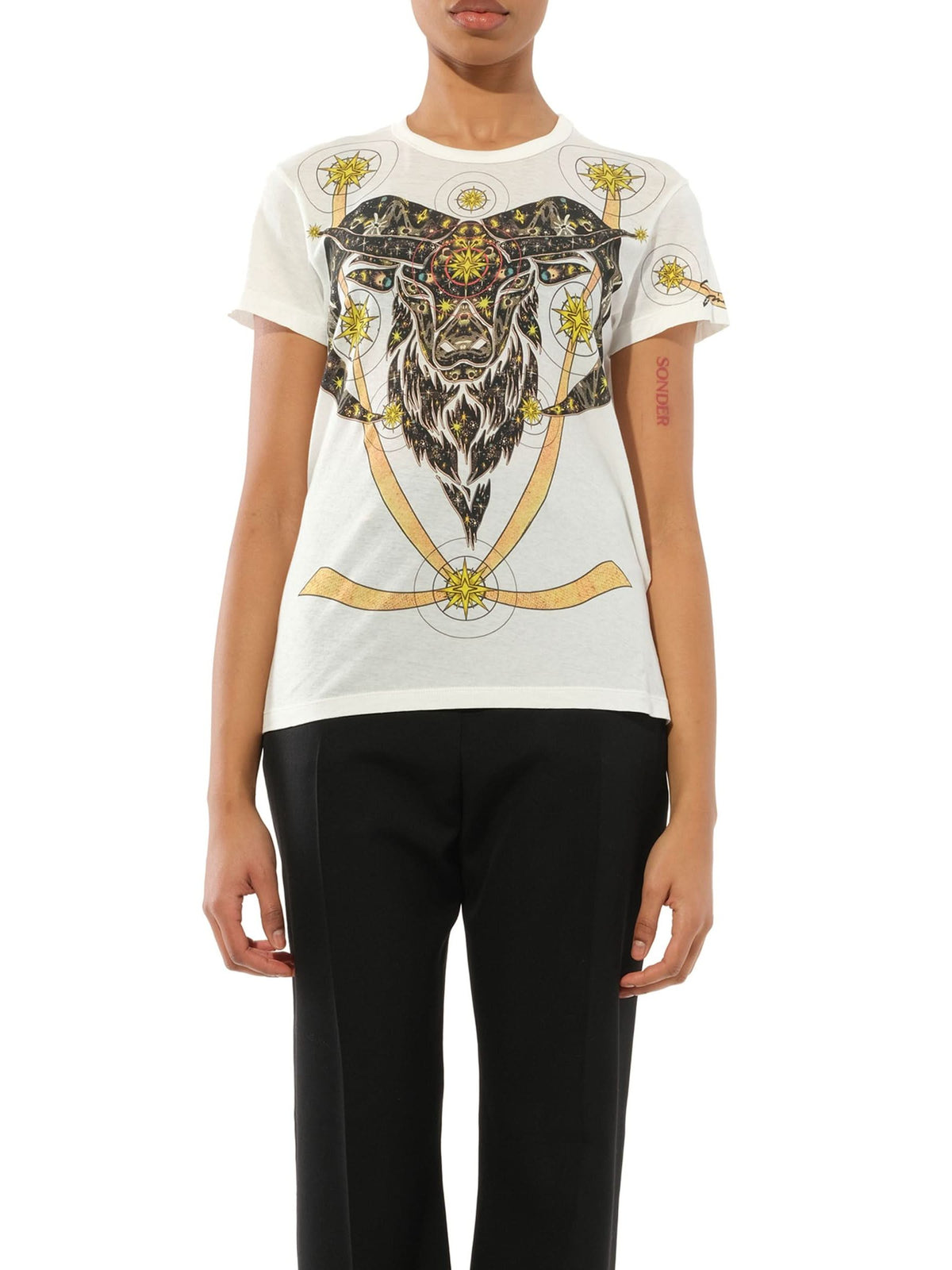 Aries T-Shirt Ecru