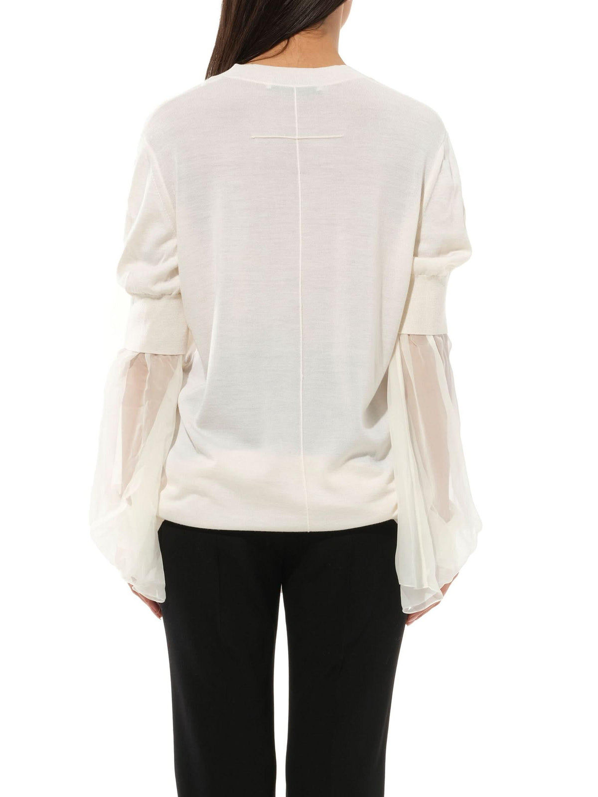 Classic Pullover in White