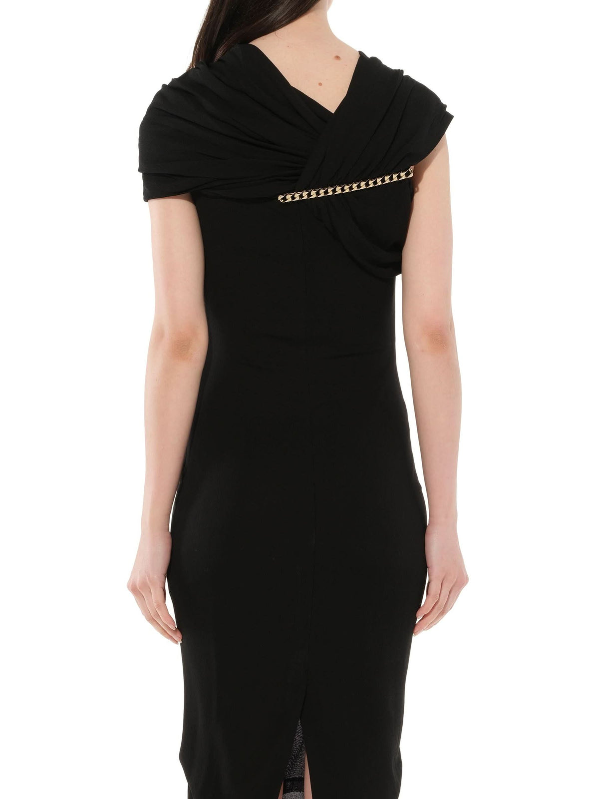 Chain Dress in Black