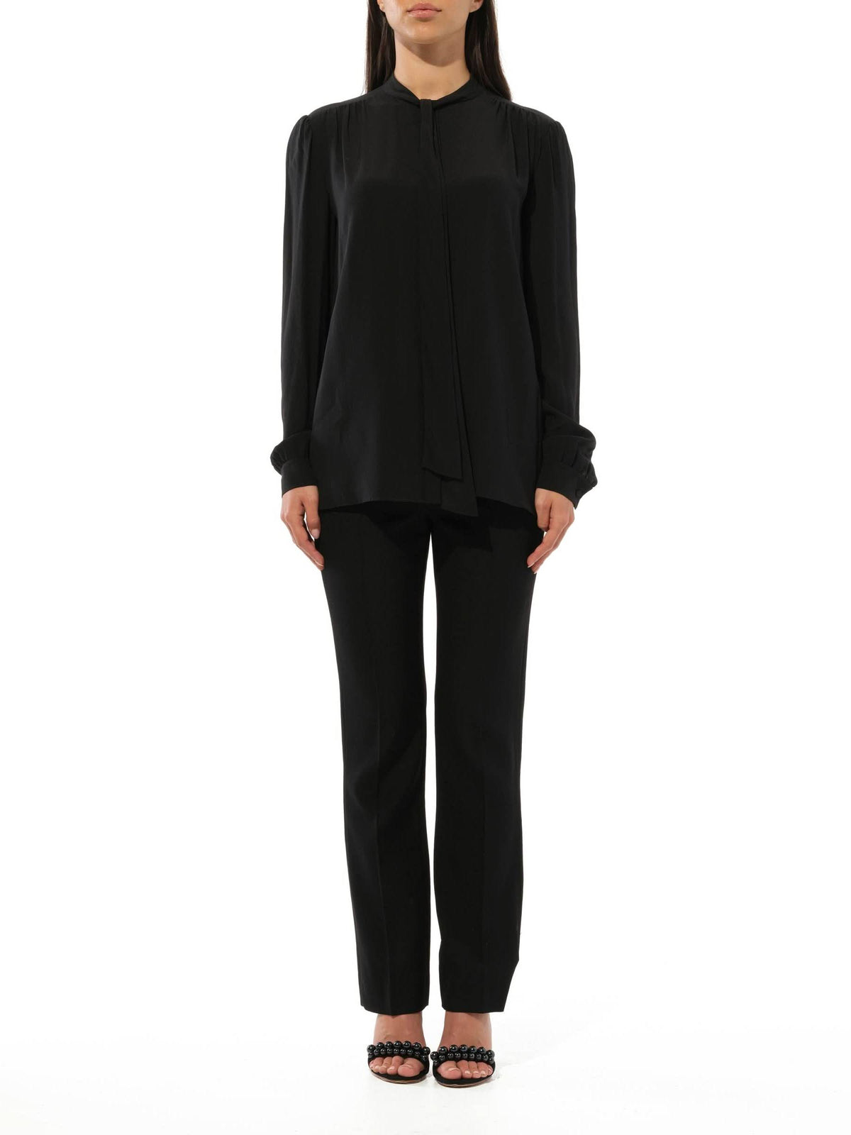 Long Sleeve Top in Black