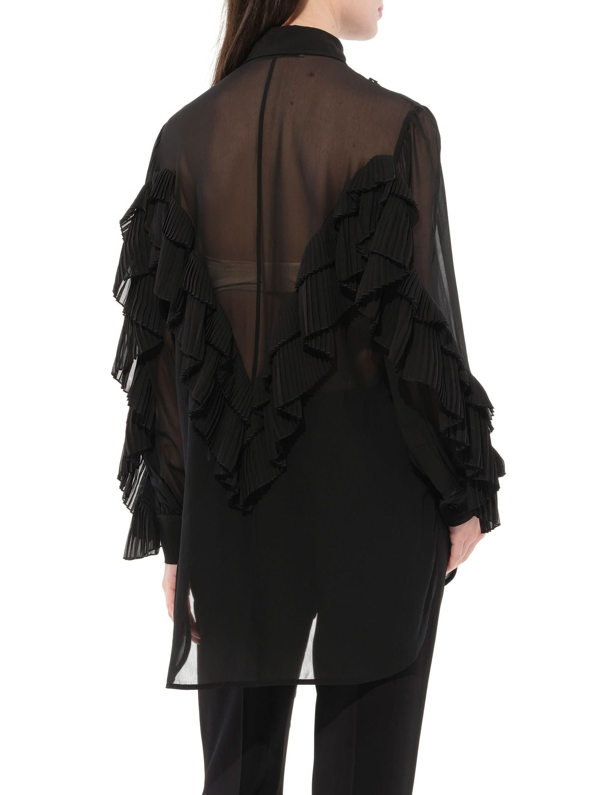 Long Sleeves Shirts in Black