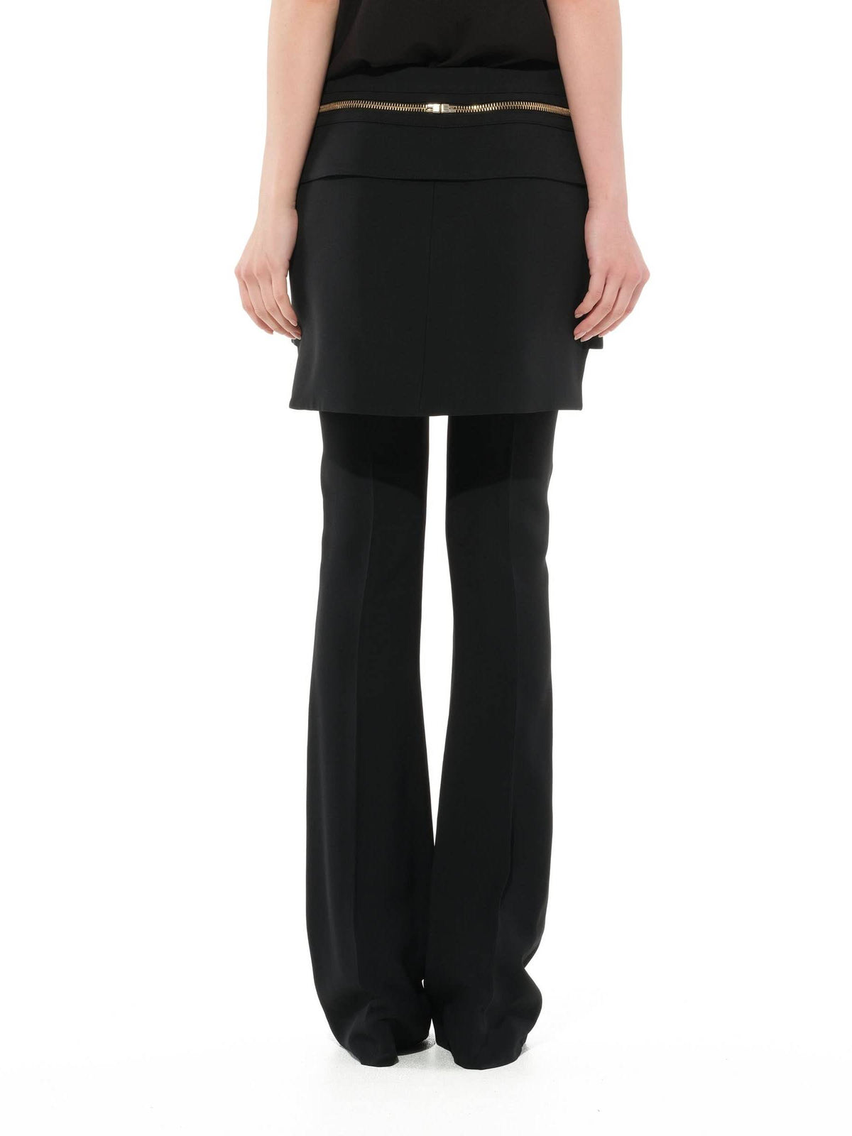 Wait Zip Pants in Black