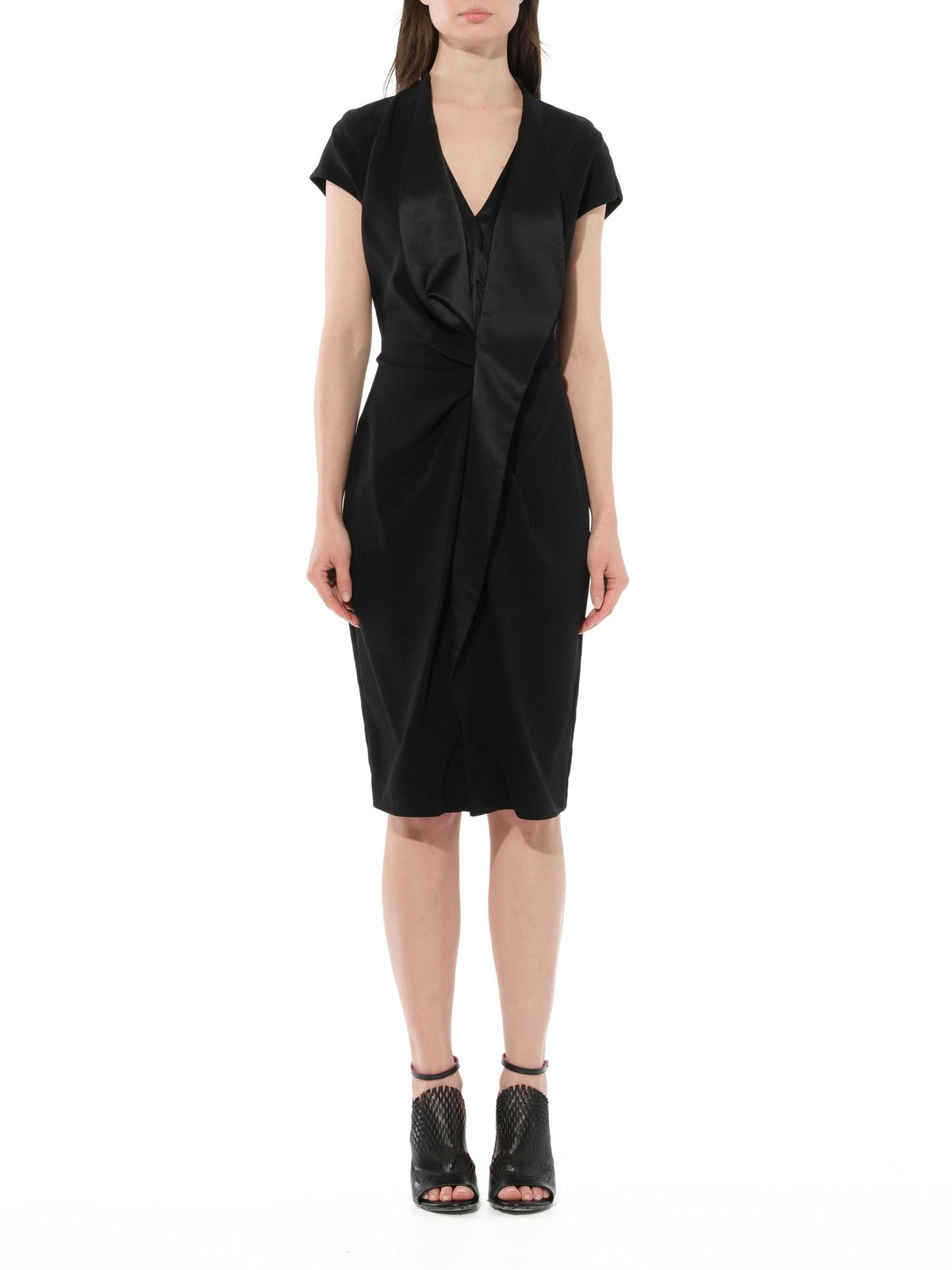 Podium Dress in Black