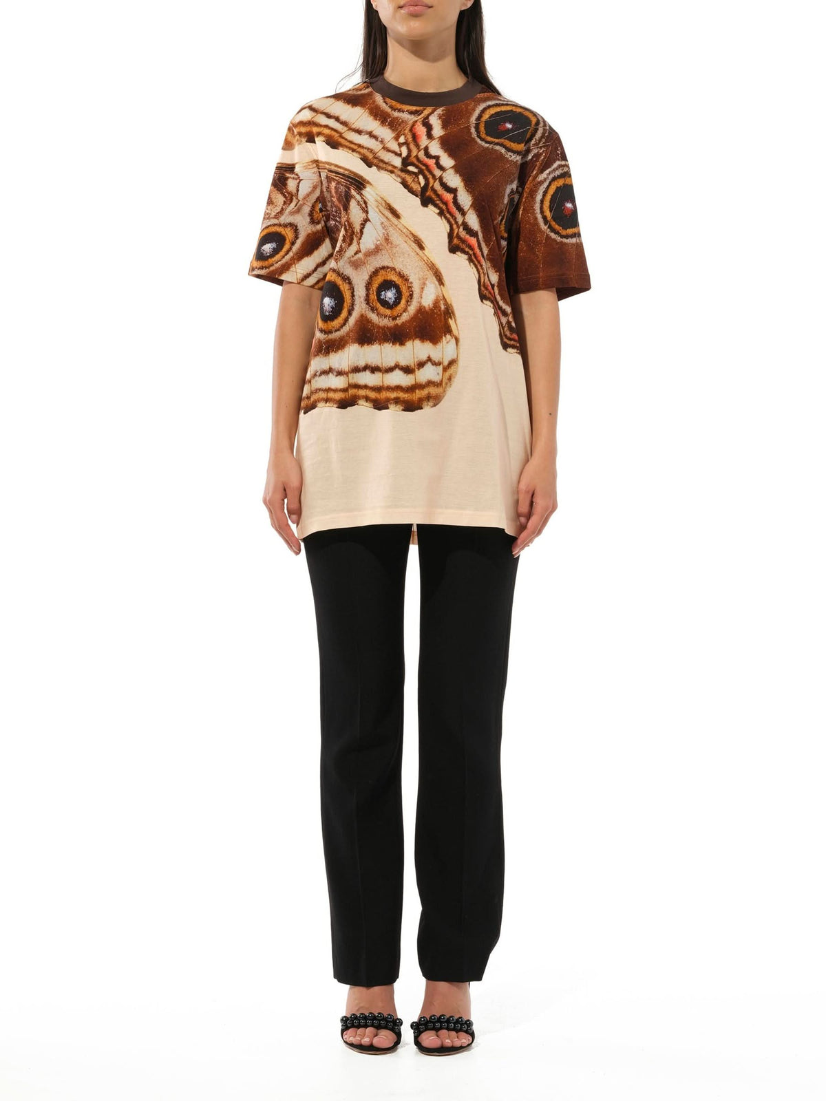 Podium T-Shirt wth Butterfly Print