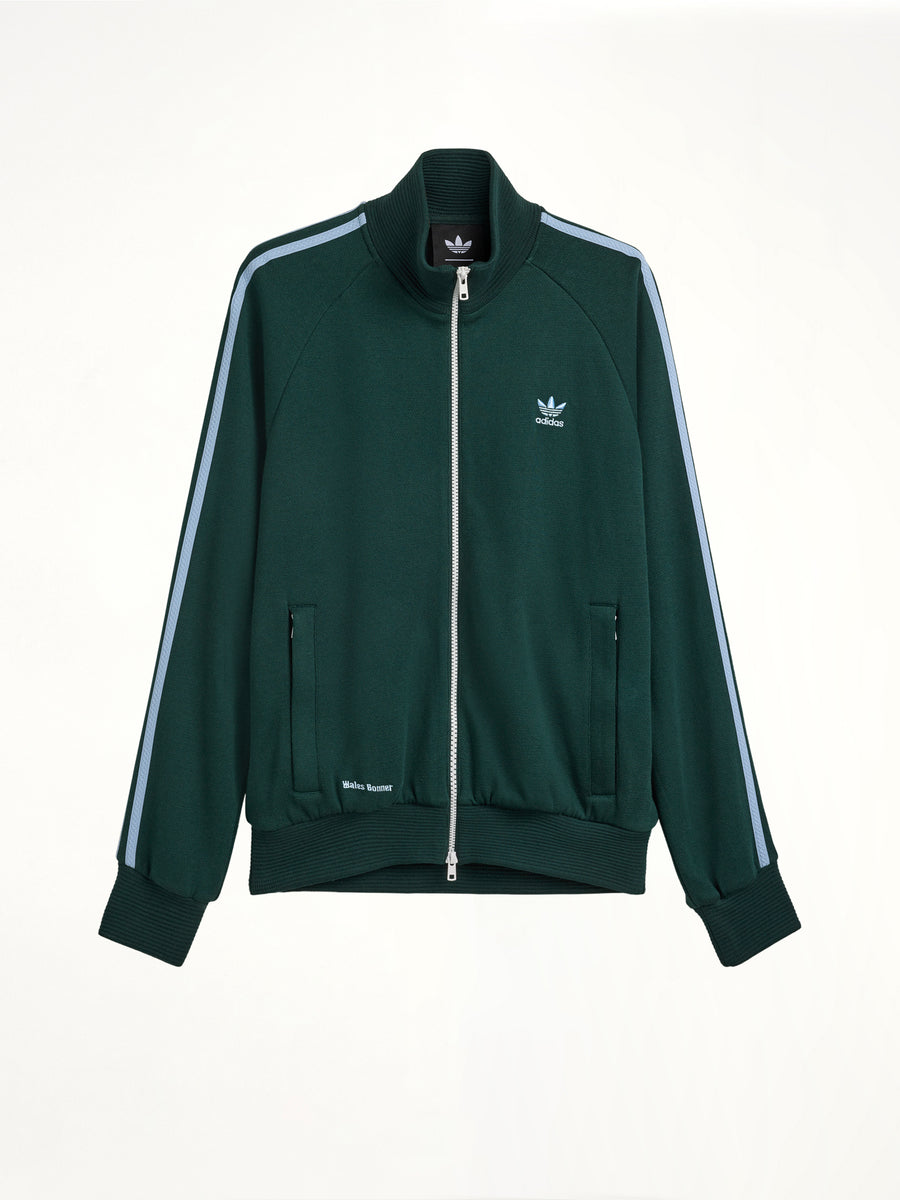 Adidas x WB 80's Track Top in Green Night