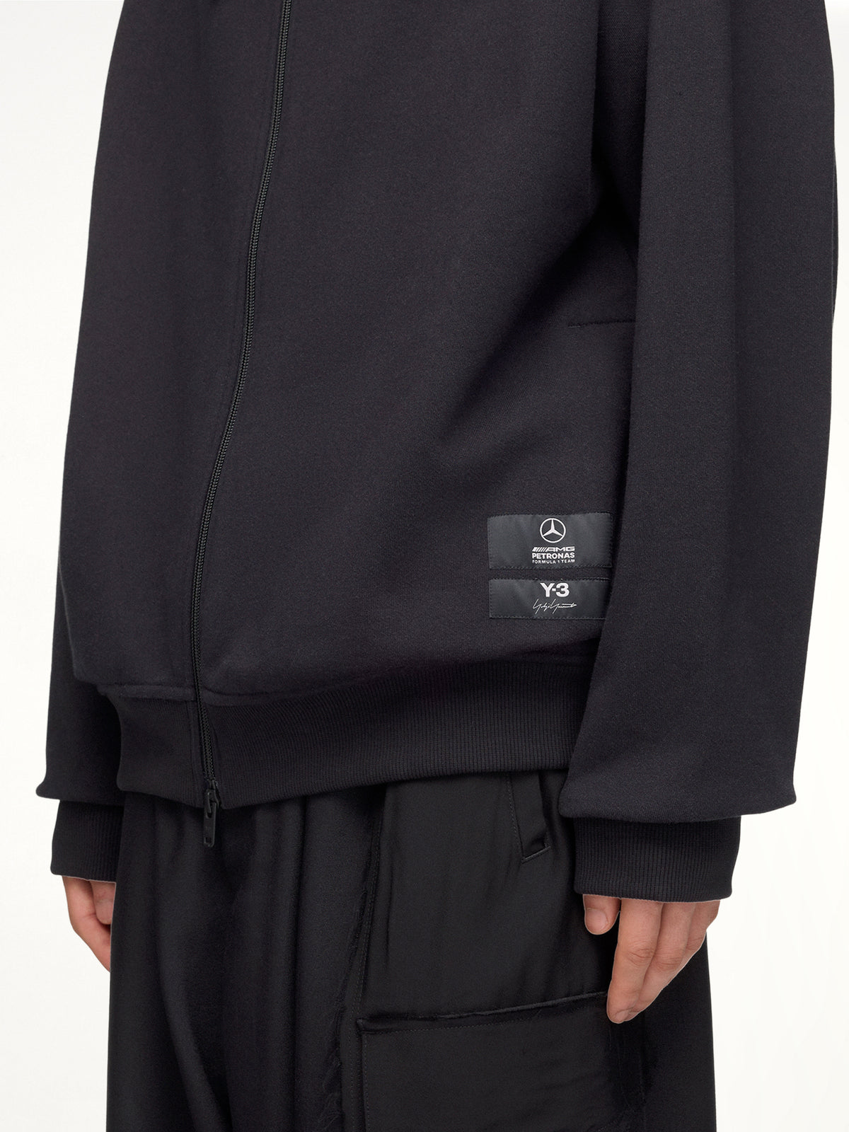 F1 Zip Hoodie in Black