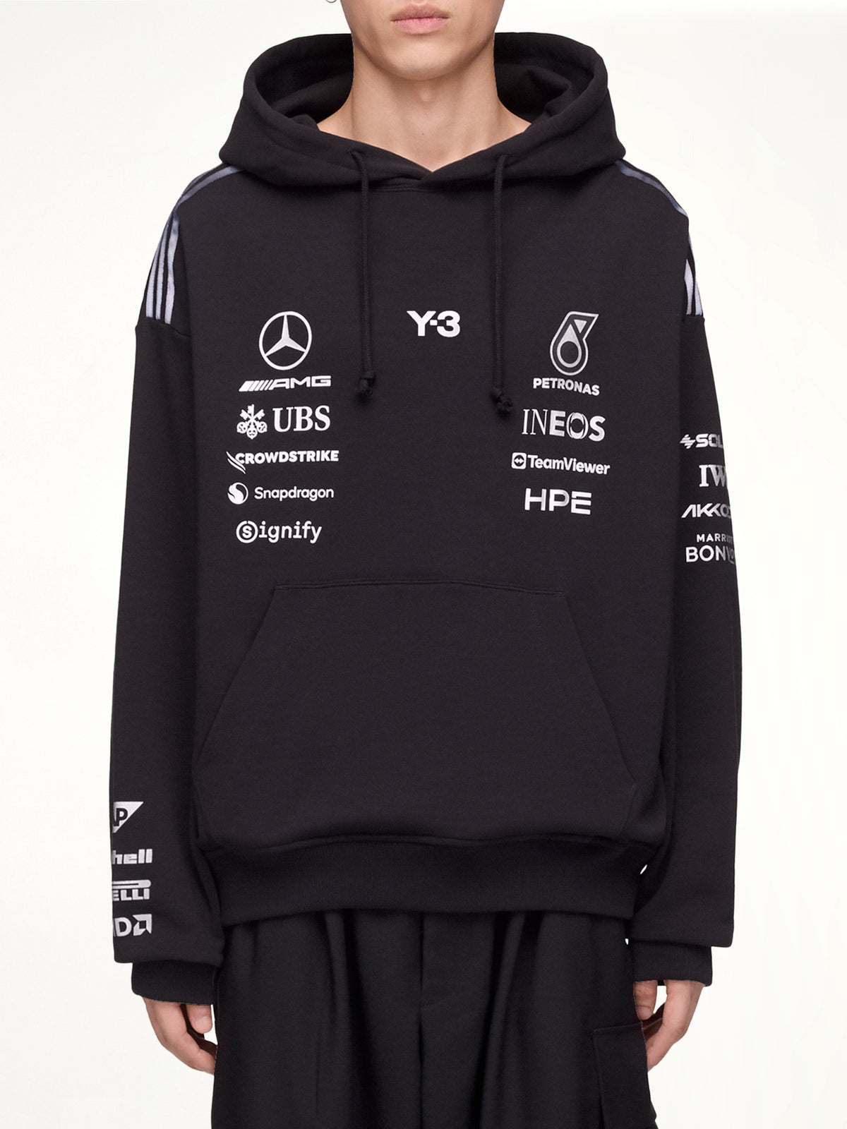 F1 Team Hoodie in Black