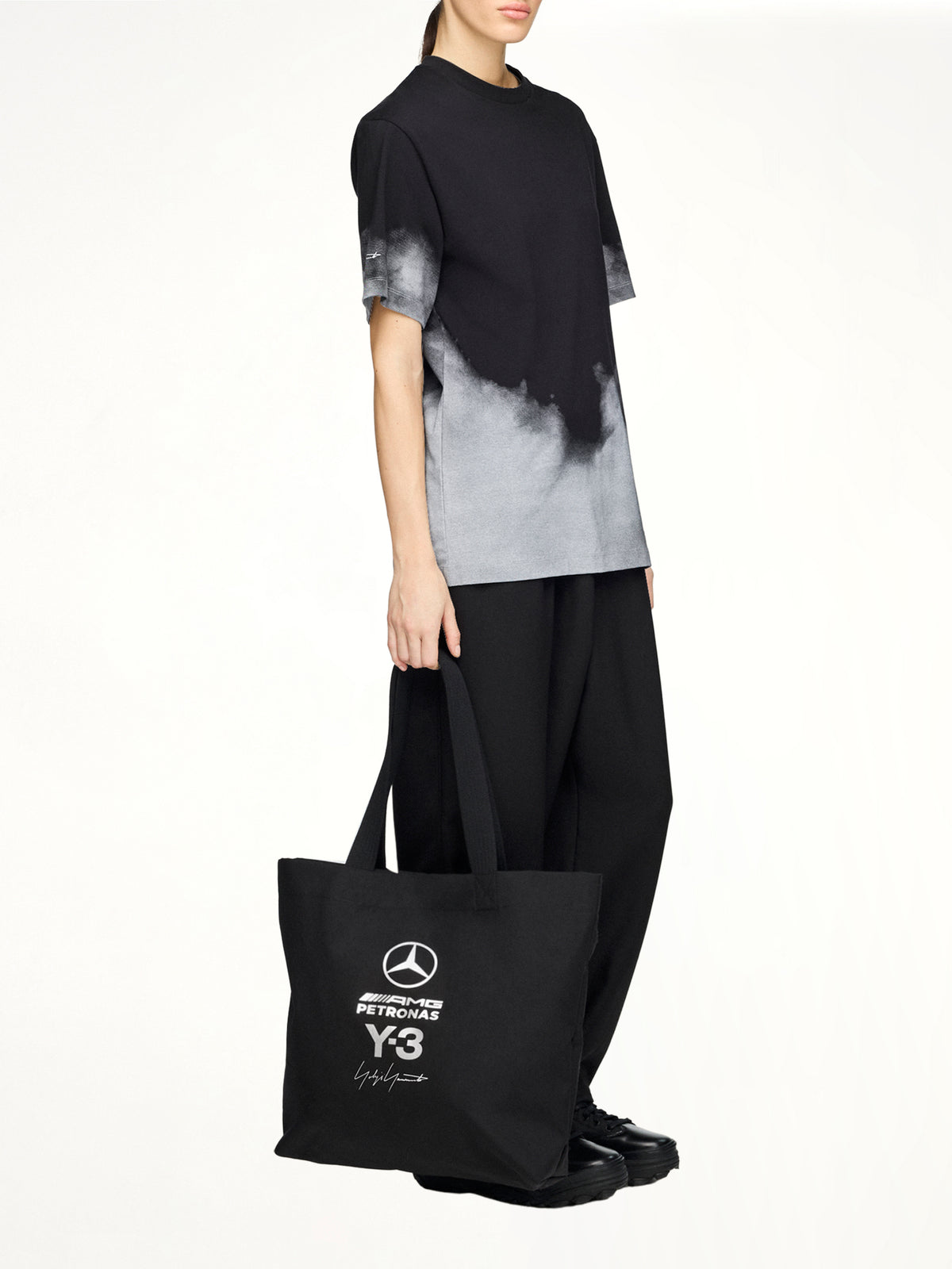 Y-3 x Mercedes Tote in Black