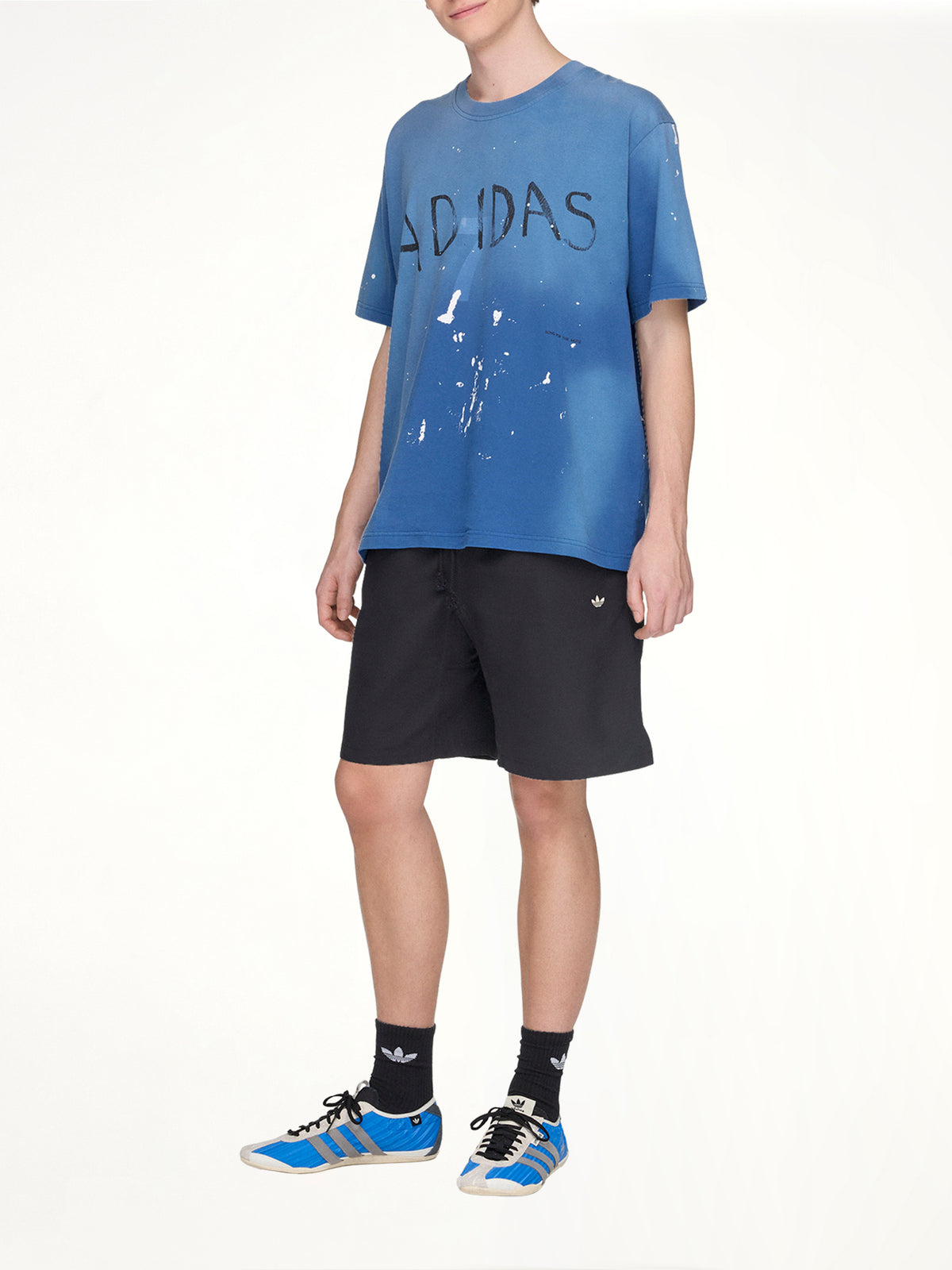 Adidas x SFTM ADI007 T-Shirt in Dusky Petrol