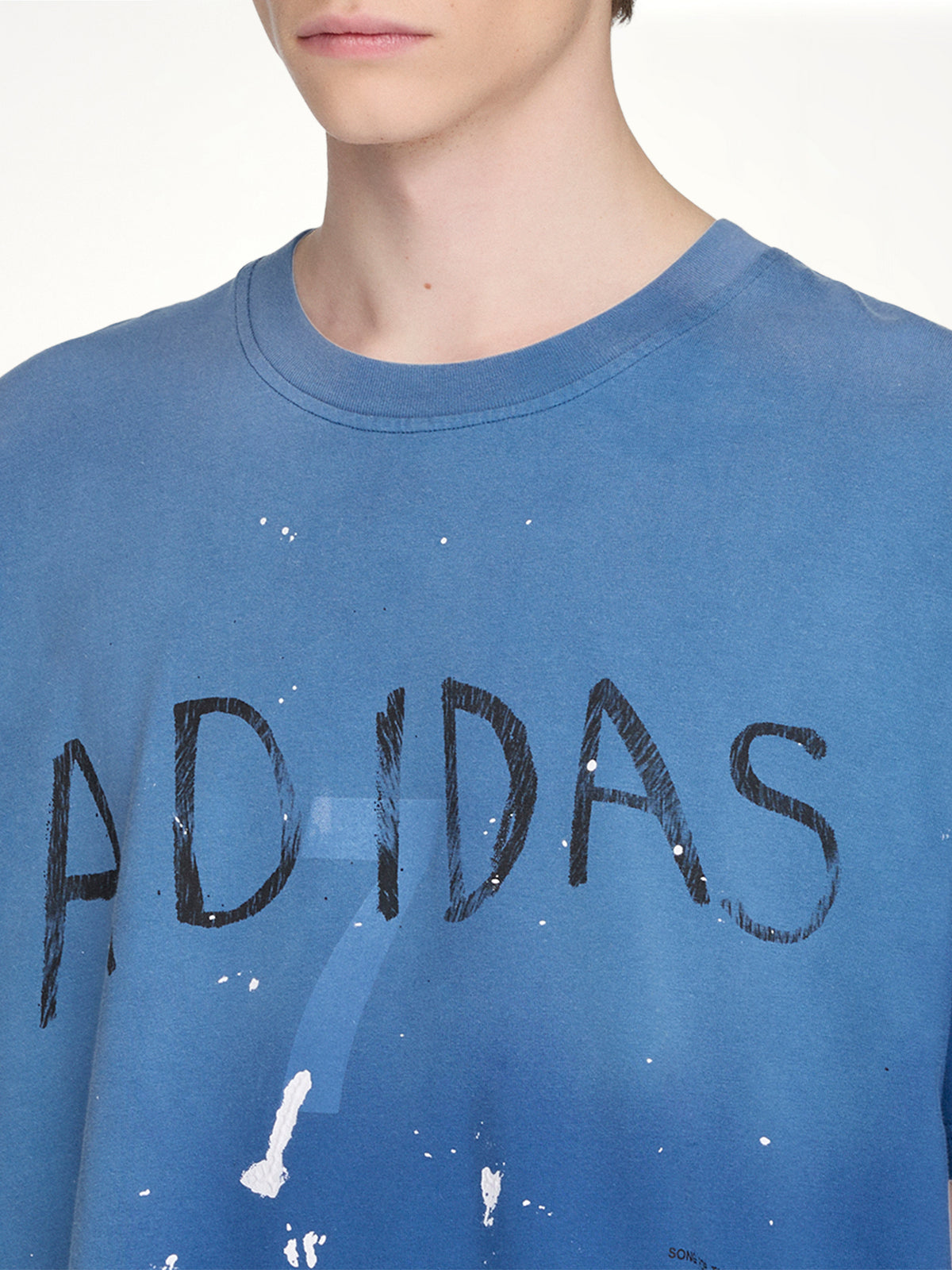 Adidas x SFTM ADI007 T-Shirt in Dusky Petrol
