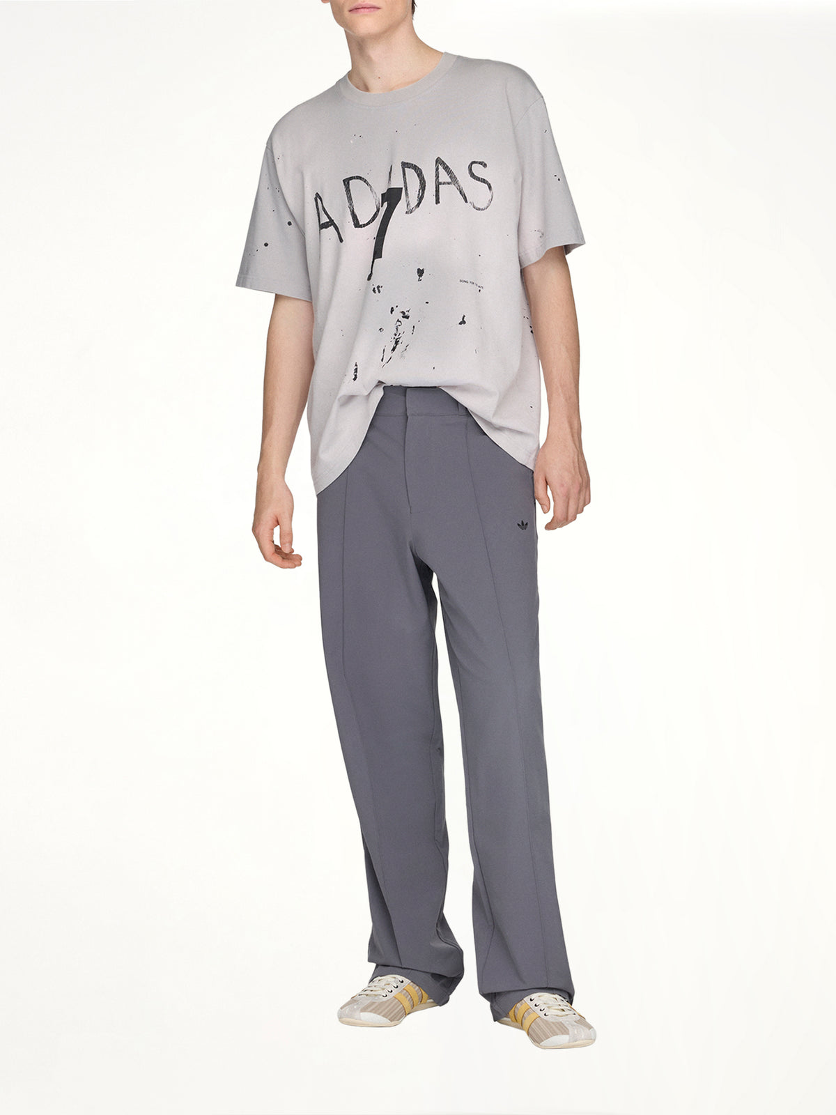 Adidas x SFTM ADI007 T-Shirt in Grey Two