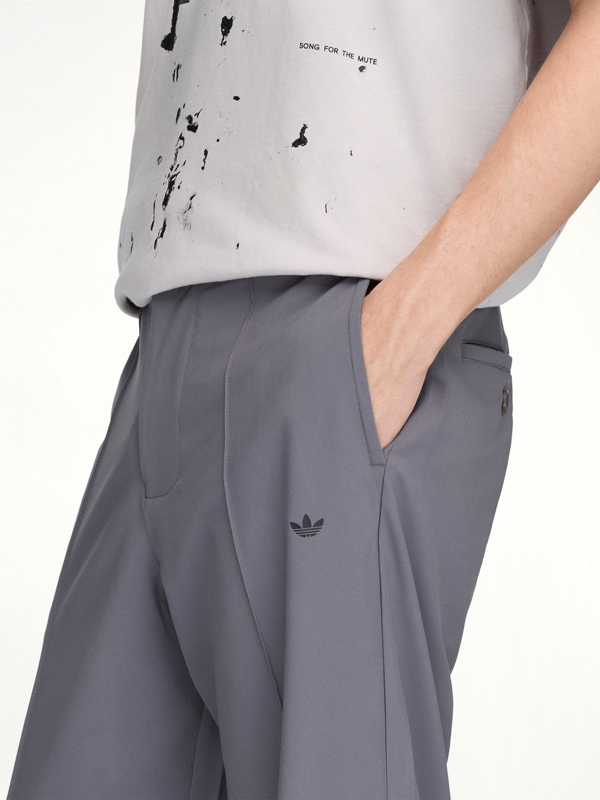 Adidas x SFTM ADI007 Pants in Grey Five