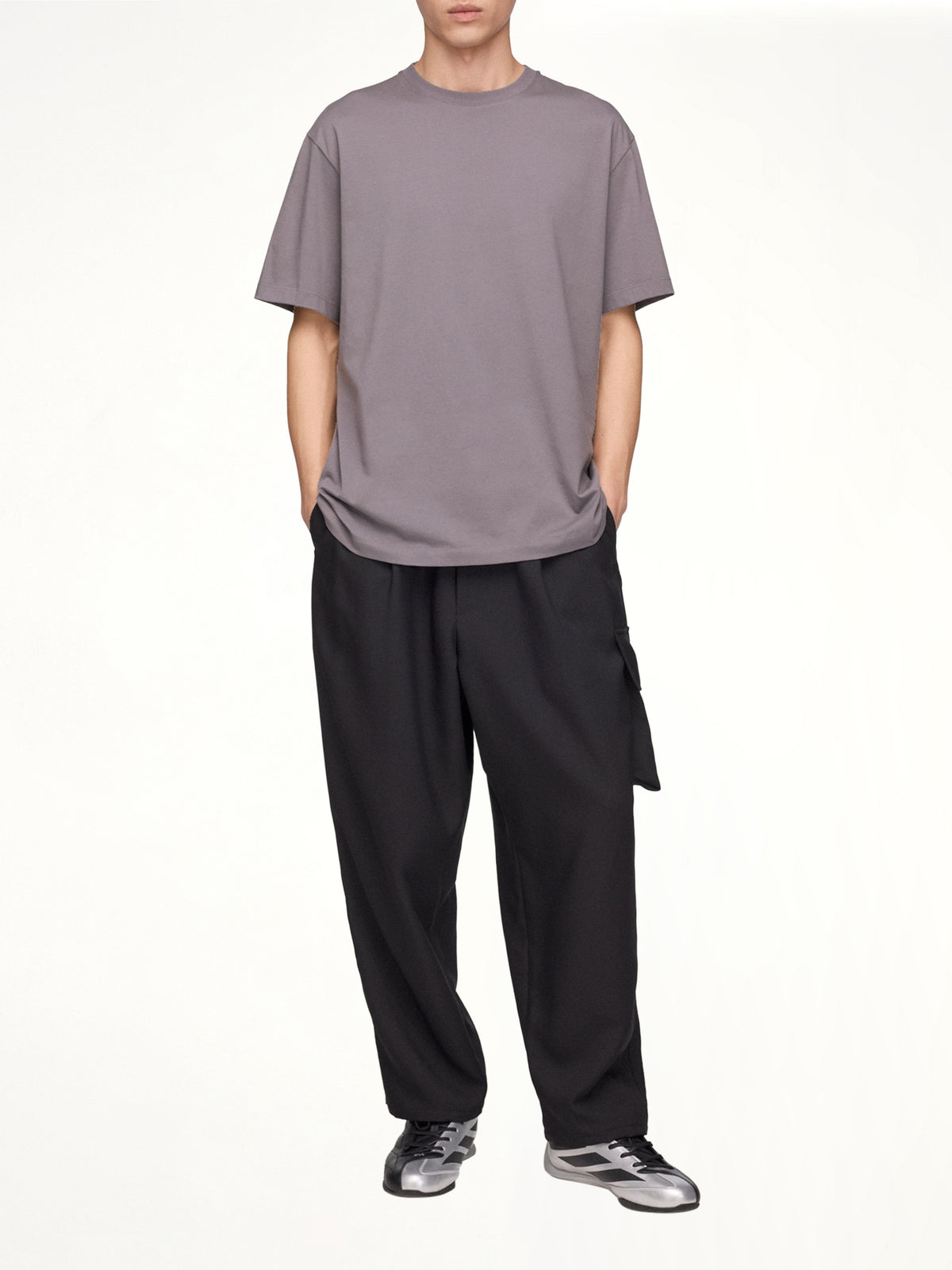 F1 Logo SS T-Shirt in Granit