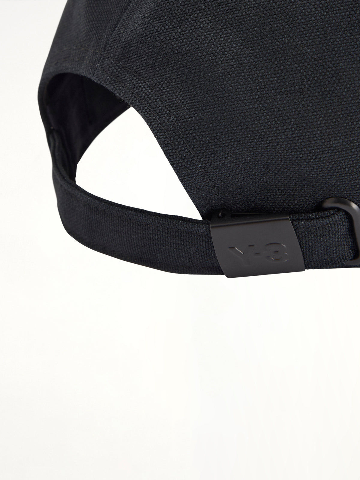 Y-3 Logo Cap in Black/White