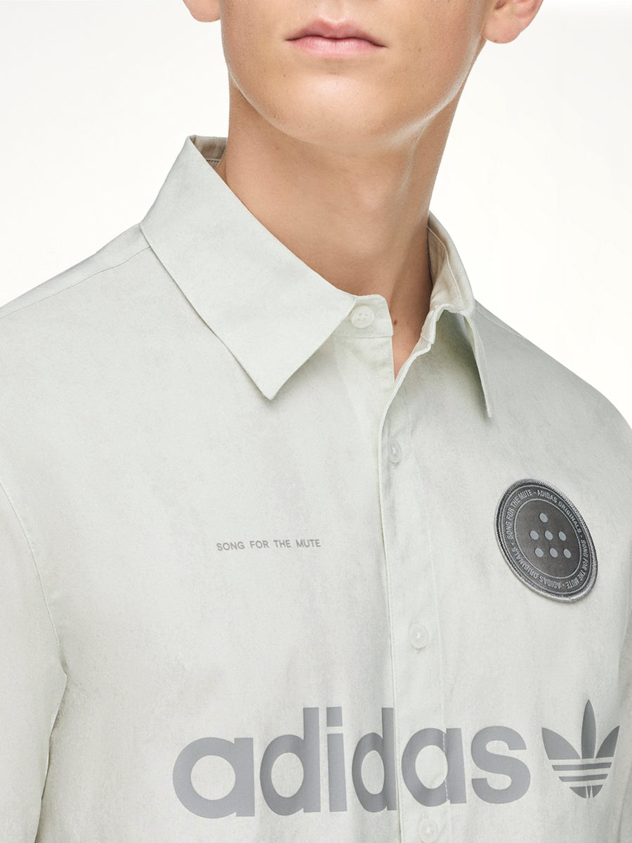 Adidas x SFTM SS Shirt in Off White