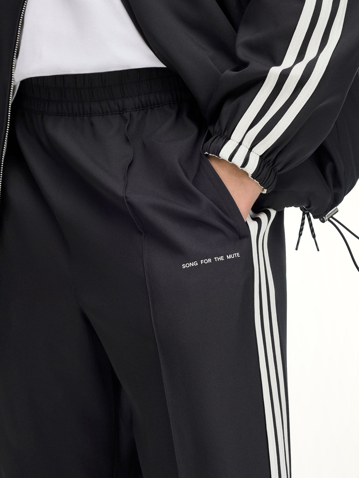 Adidas x SFTM Track Pants in Black
