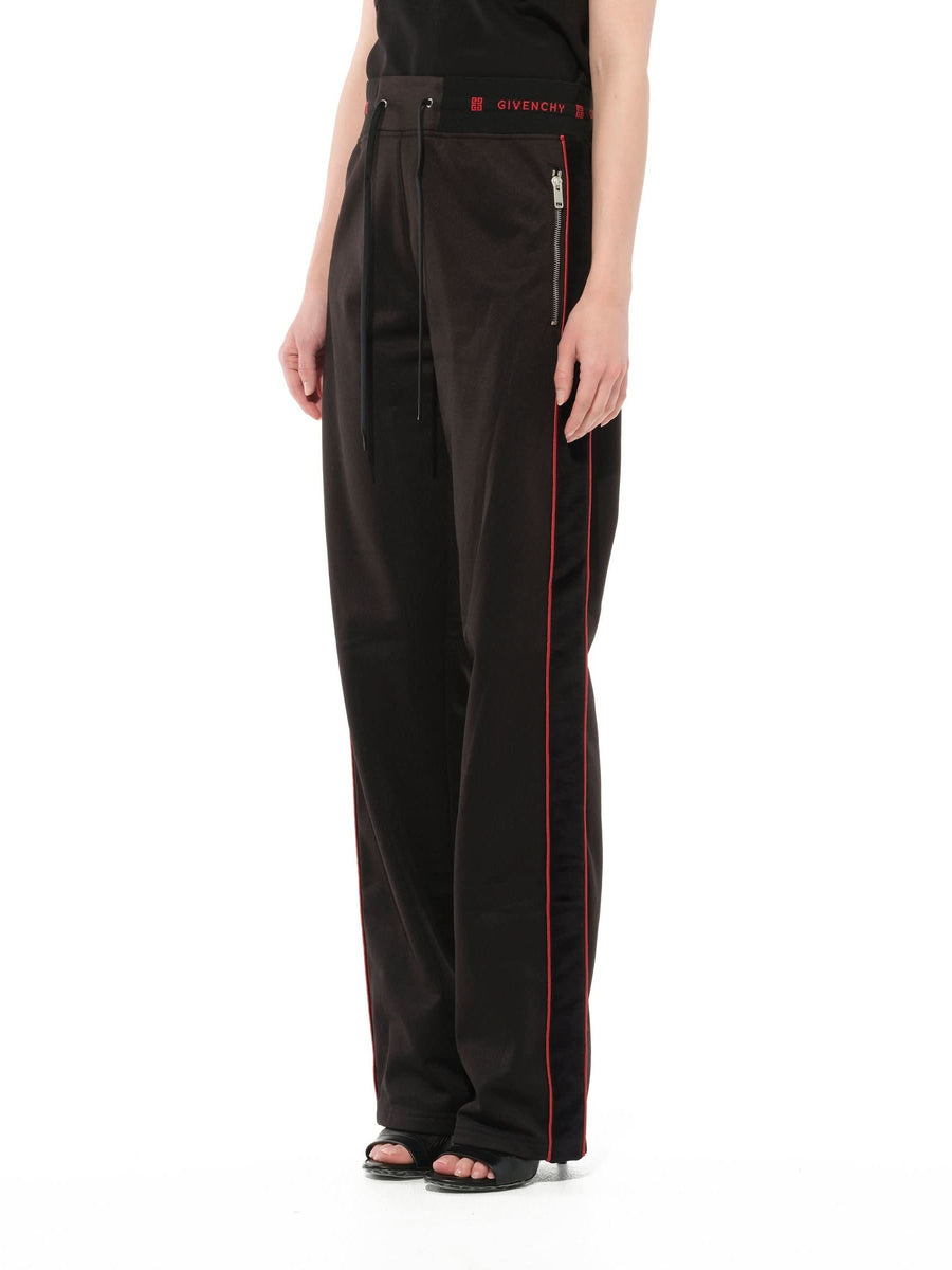 Logo Track Pants in Red