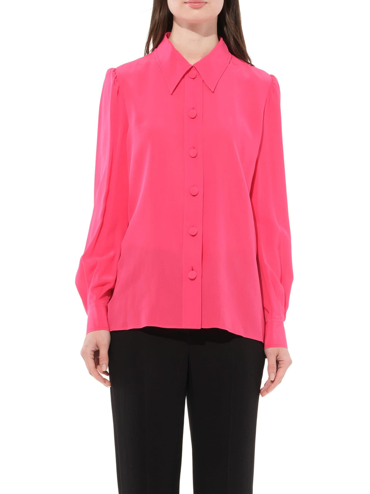 Long Sleeve Blouse in Pink