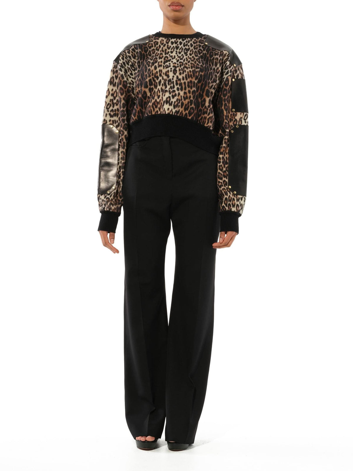 Long Sleeve Sweater Knit in Multicolor