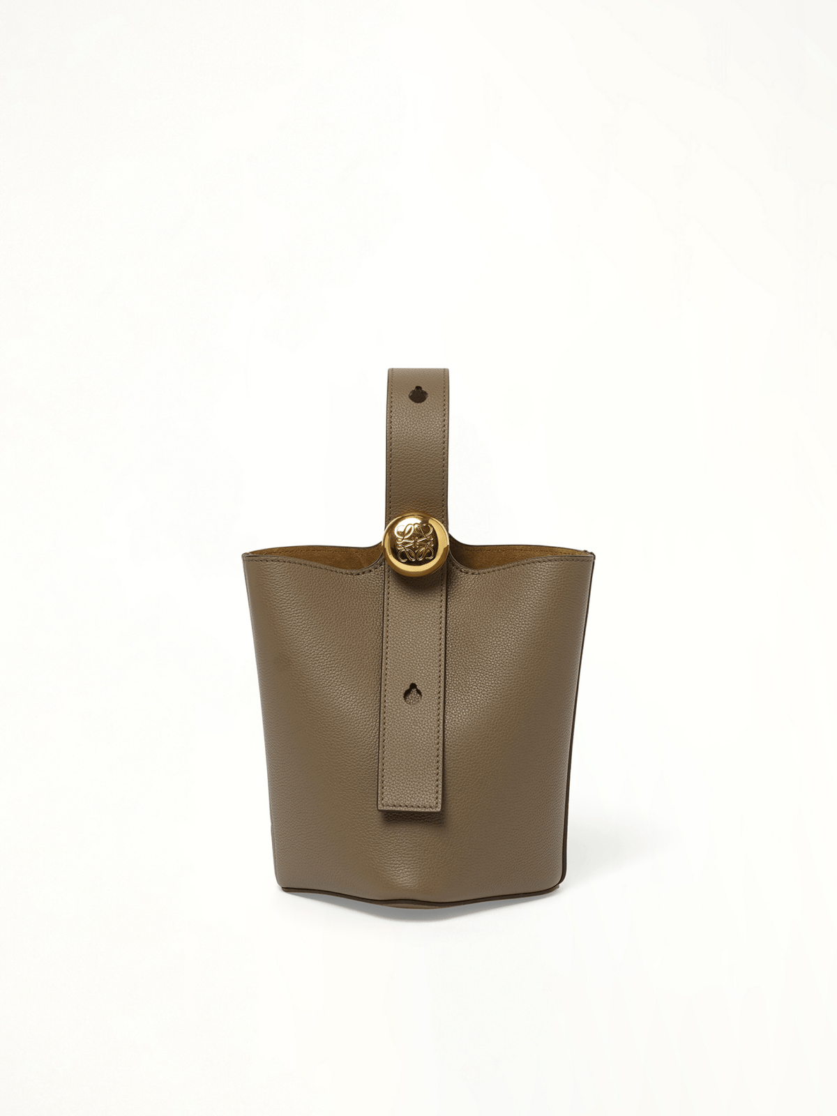 Pebble Bucket Mini in Taupe