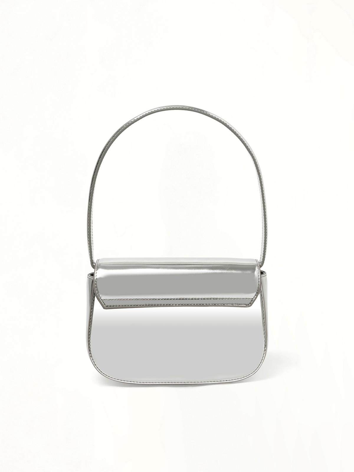 1DR Shoulder Bag in Silver