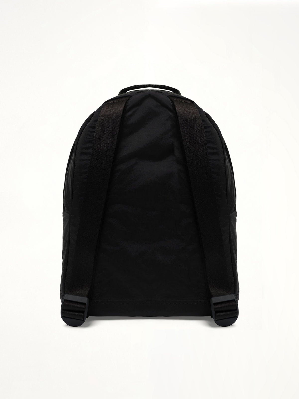 9200016 Coated Nylon Backpack in Black
