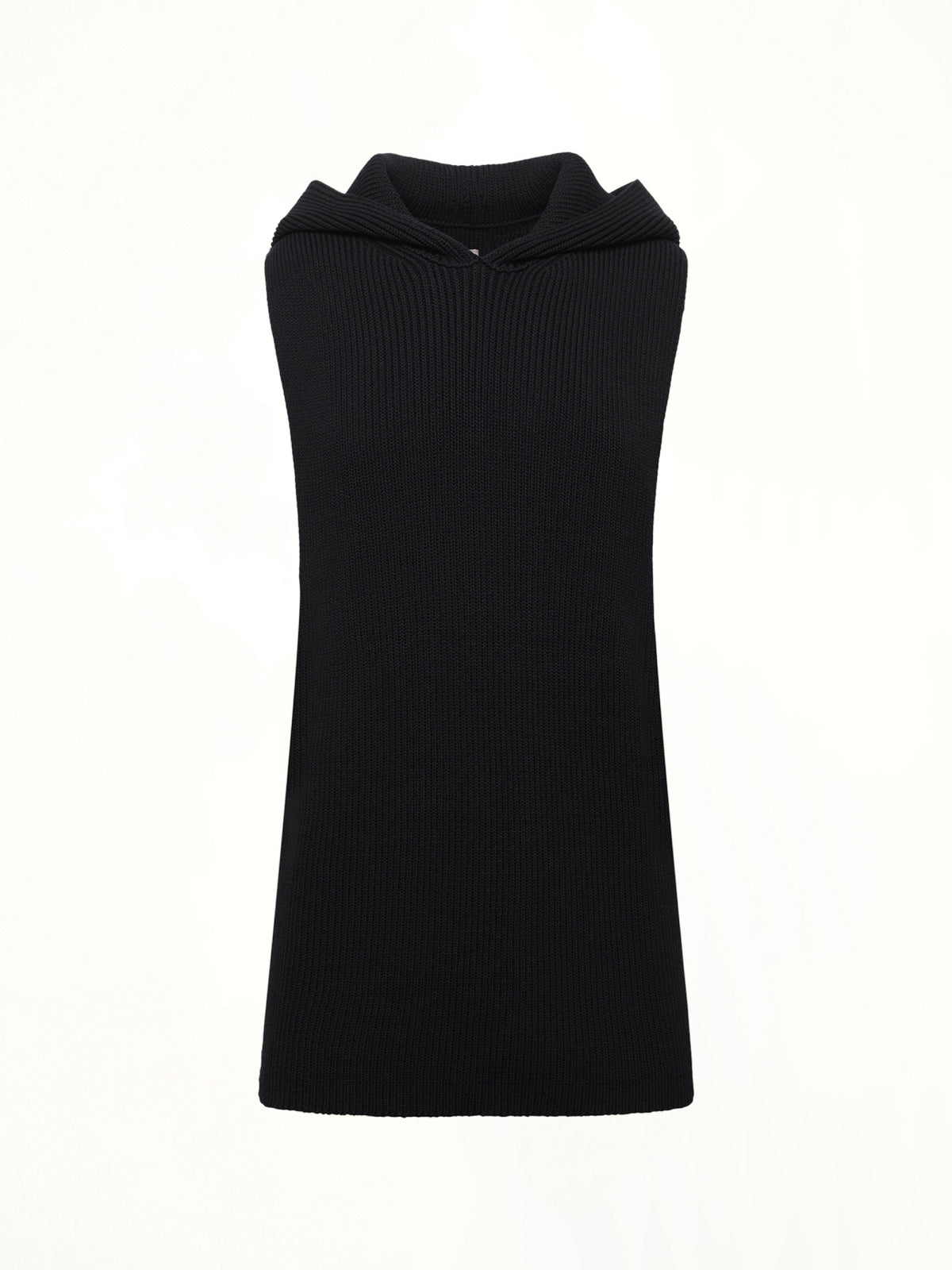 Hooded Tank in Black