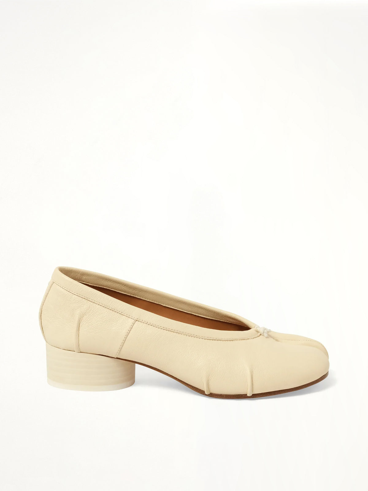 Tabi Ballerina 3cm in White