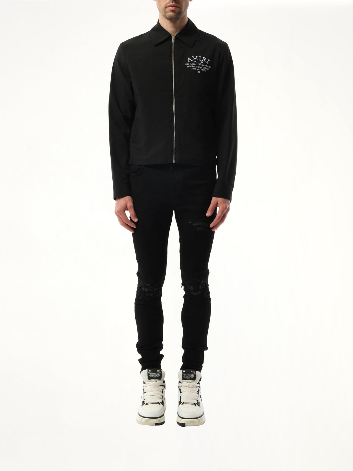 Amiri Arts District Blouson in Black