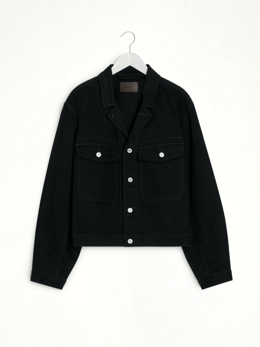 Trucker Jacket in Black